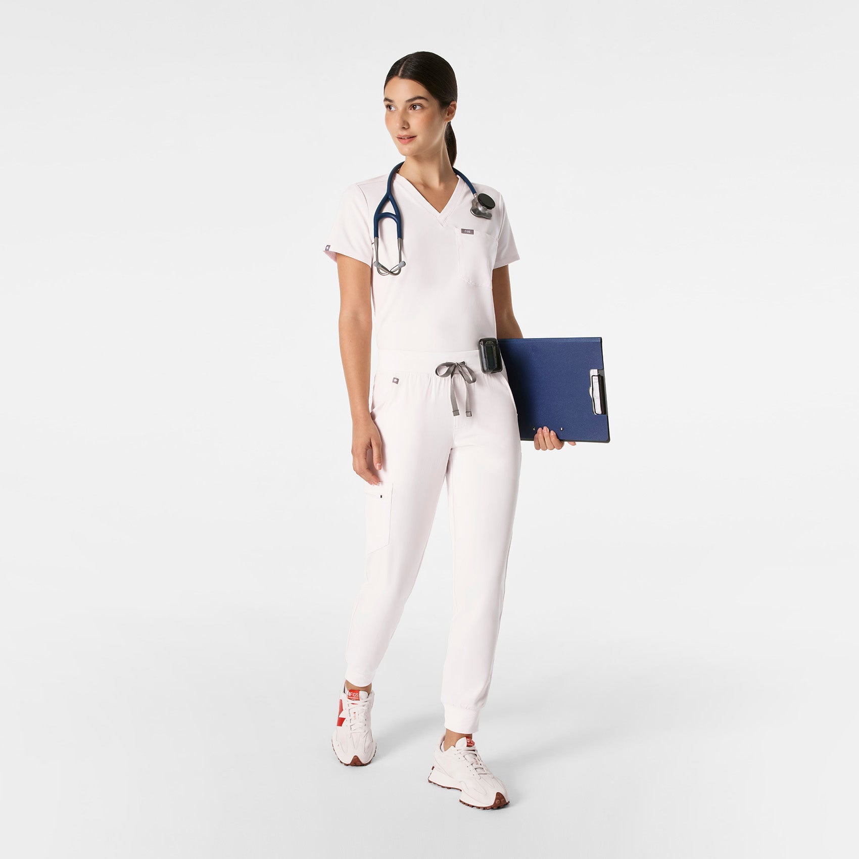 Zamora Jogger Scrub Pant™ - Off White