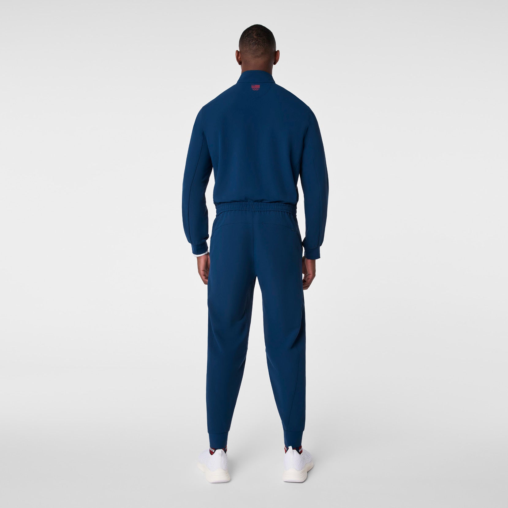 FIGS x Team USA Mock-Neck Scrubjumpsuit™ - Team USA Blue