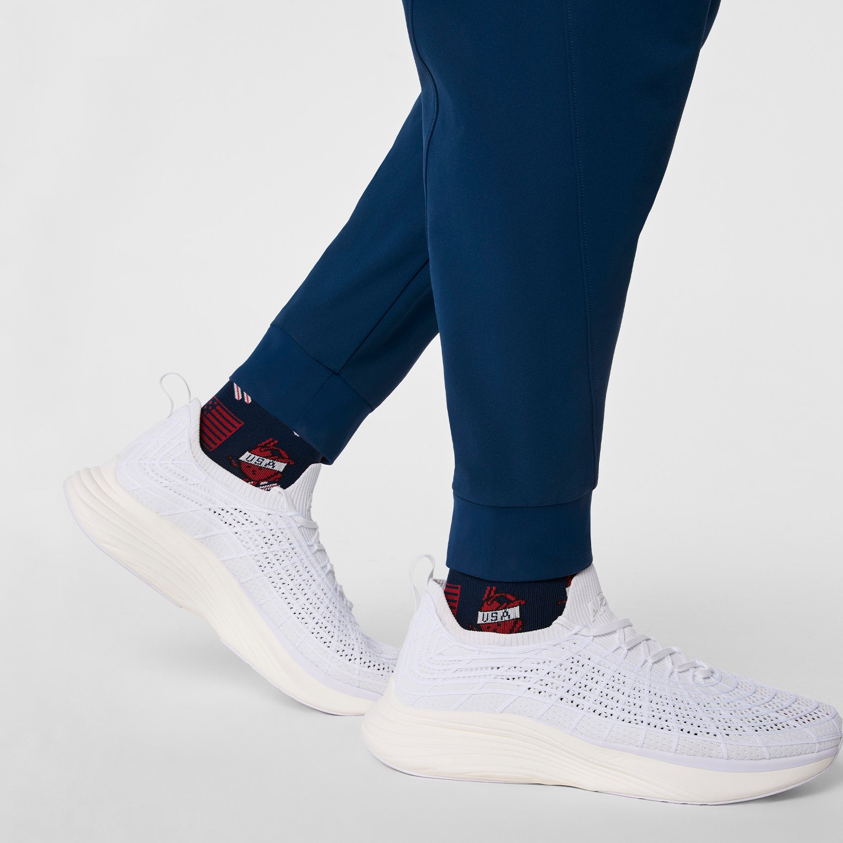 FIGS x Team USA Mock-Neck Scrubjumpsuit™ - Team USA Blue