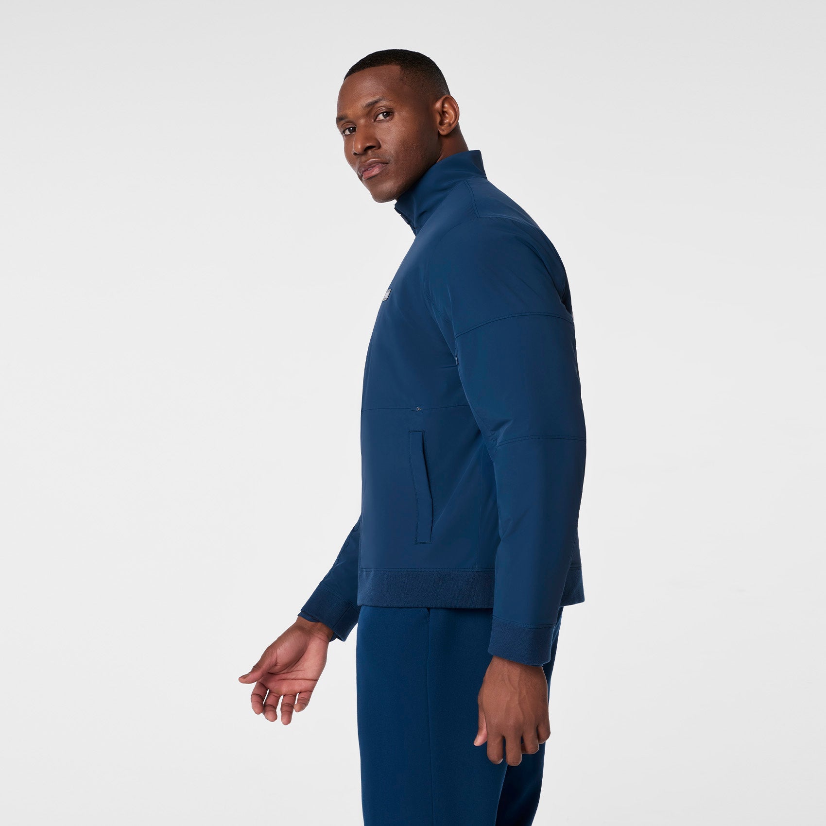 FIGS x Team USA Float Bomber Jacket™ - Team USA Blue