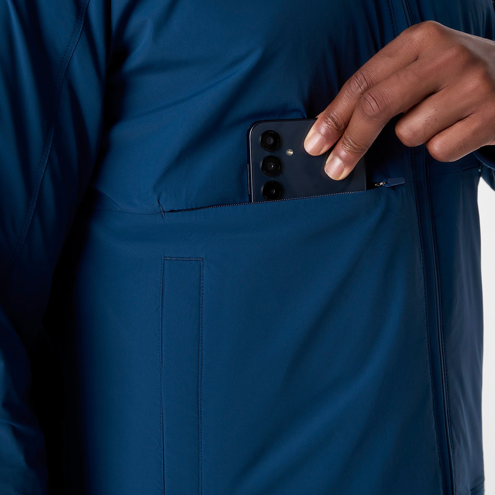 FIGS x Team USA Float Bomber Jacket™ - Team USA Blue