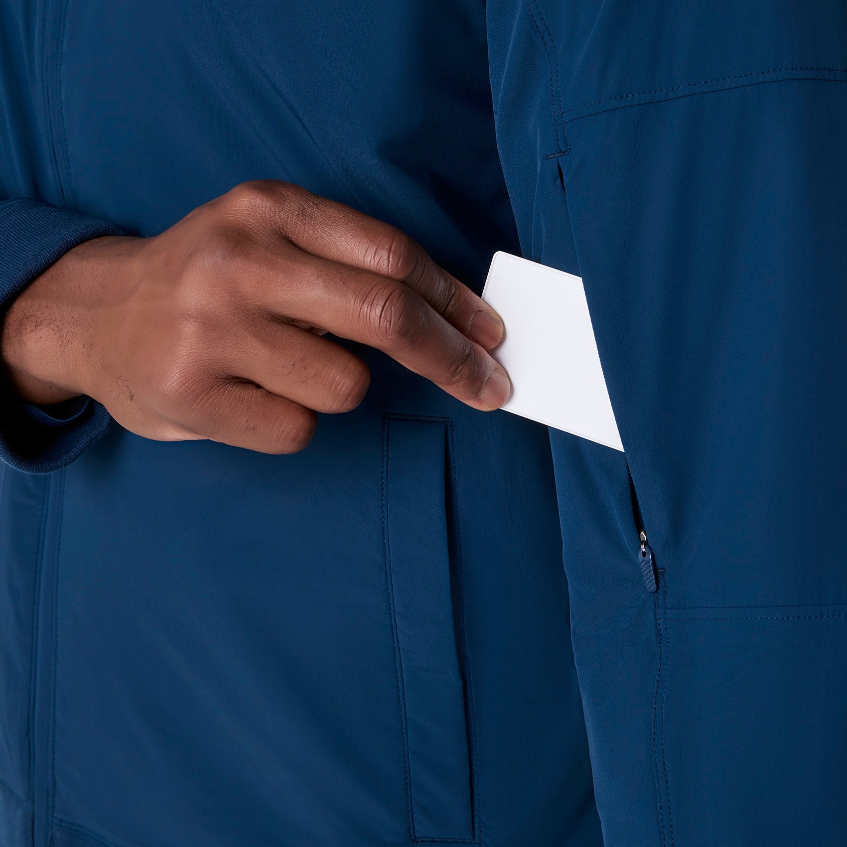 FIGS x Team USA Float Bomber Jacket™ - Team USA Blue
