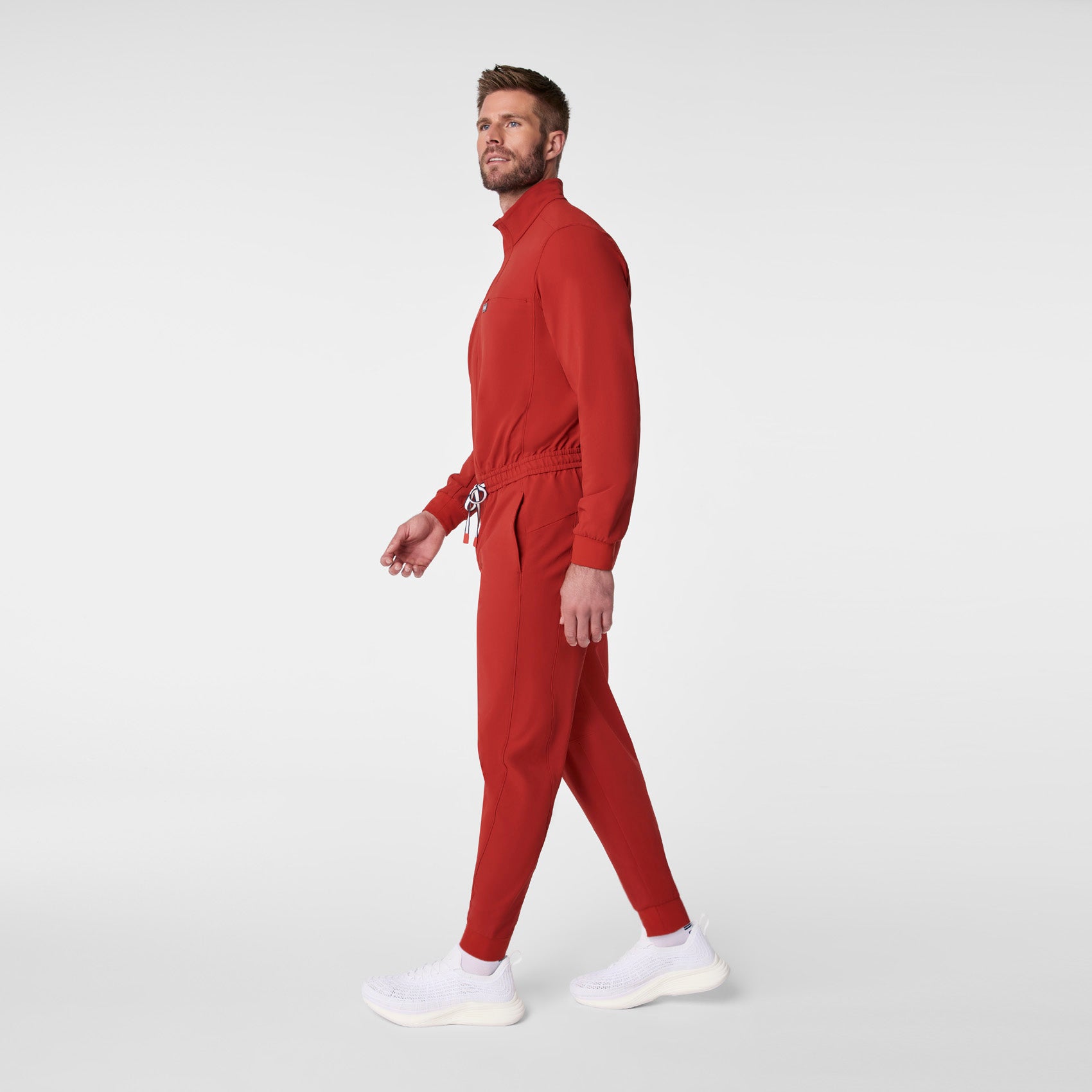 FIGS x Team USA Mock-Neck Scrubjumpsuit™ - Team USA Red