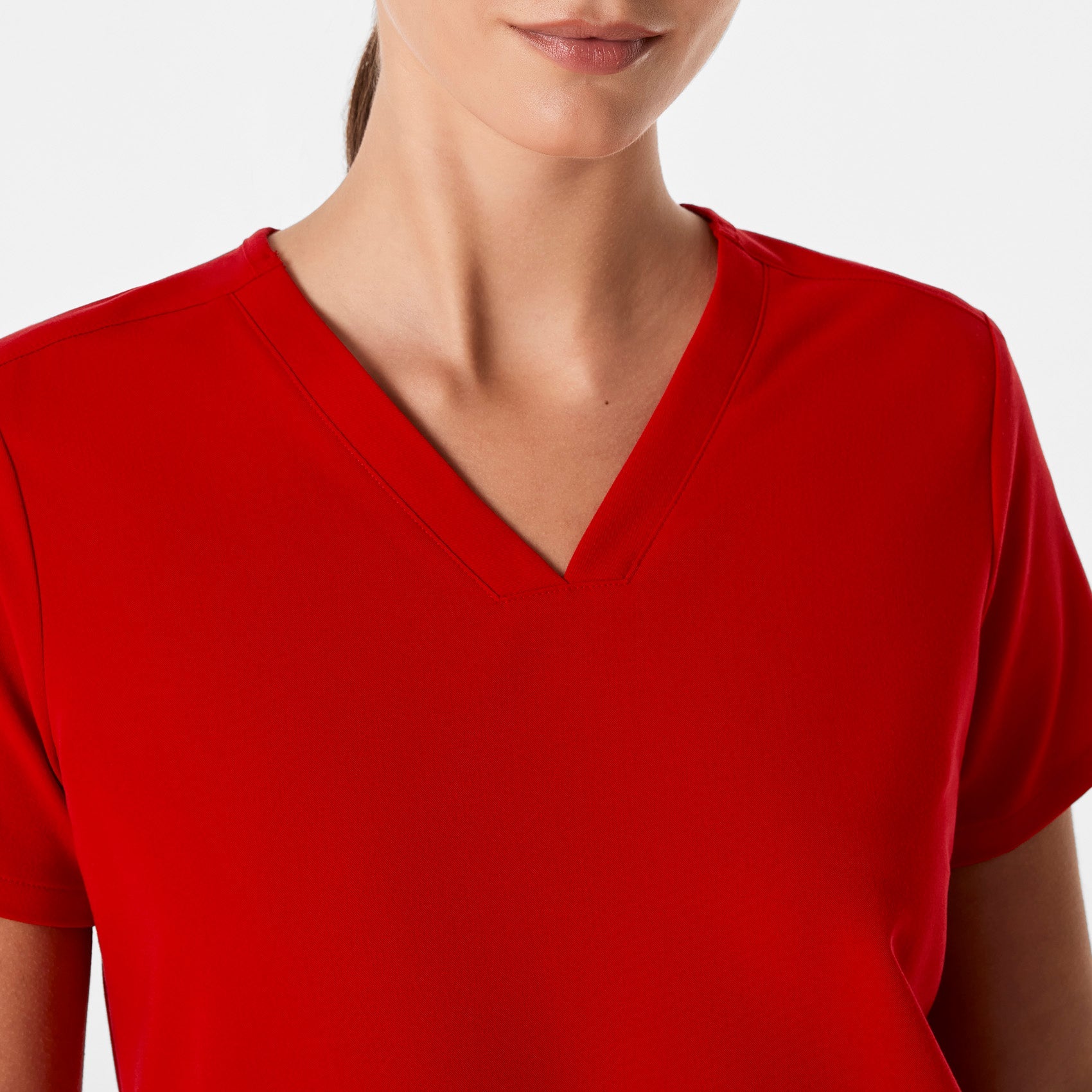 Casma Scrub Top™ - Winning Red