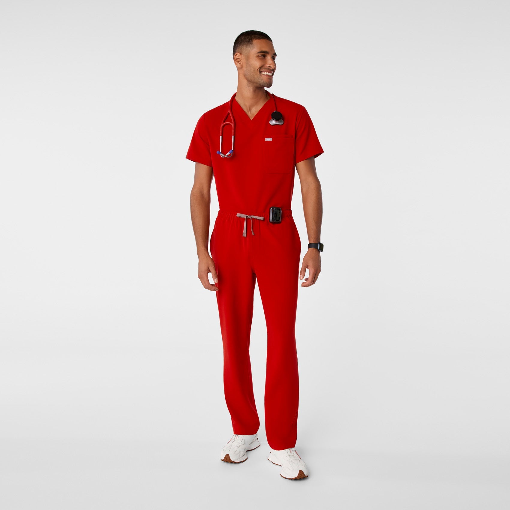 Pisco Straight-Leg Scrub Pant™ - Winning Red