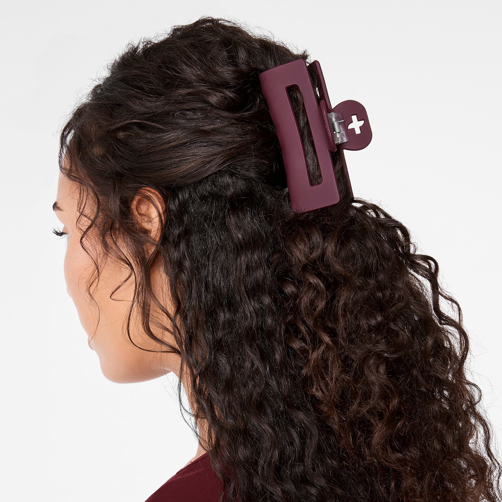 FIGS Claw Clip - Burgundy