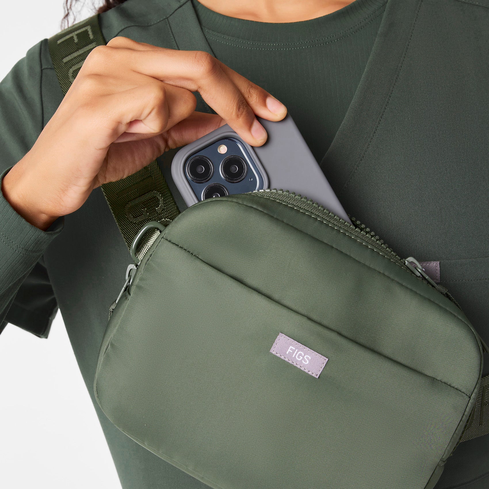 The Shift Belt Bag - Moss