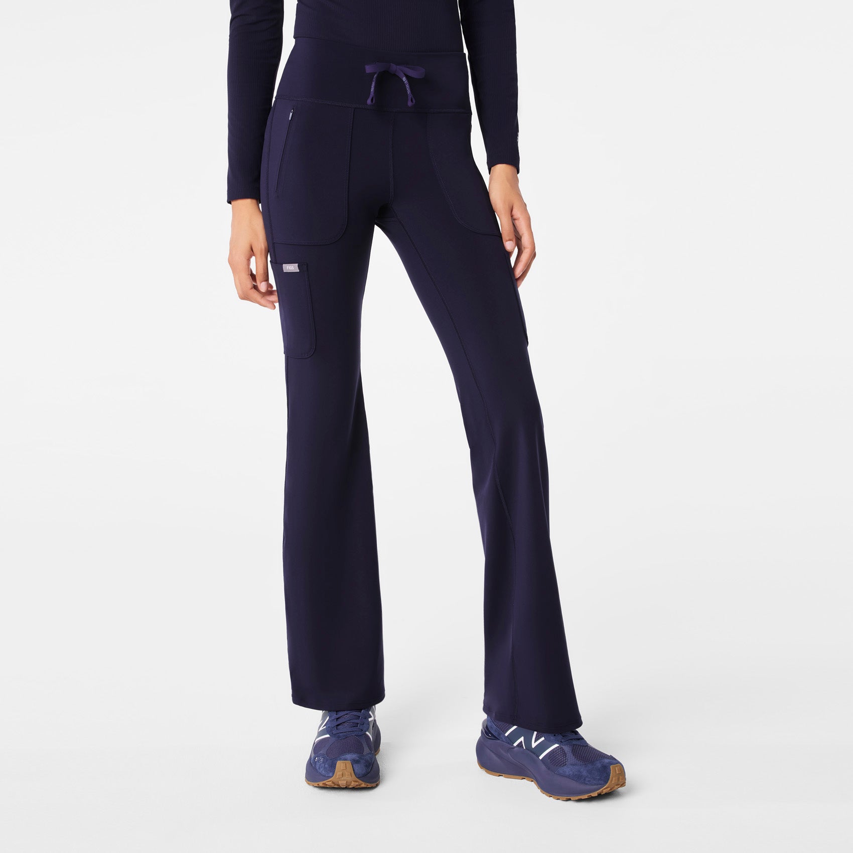 Ashland High-Rise Flare ScrubLegging™ - Navy
