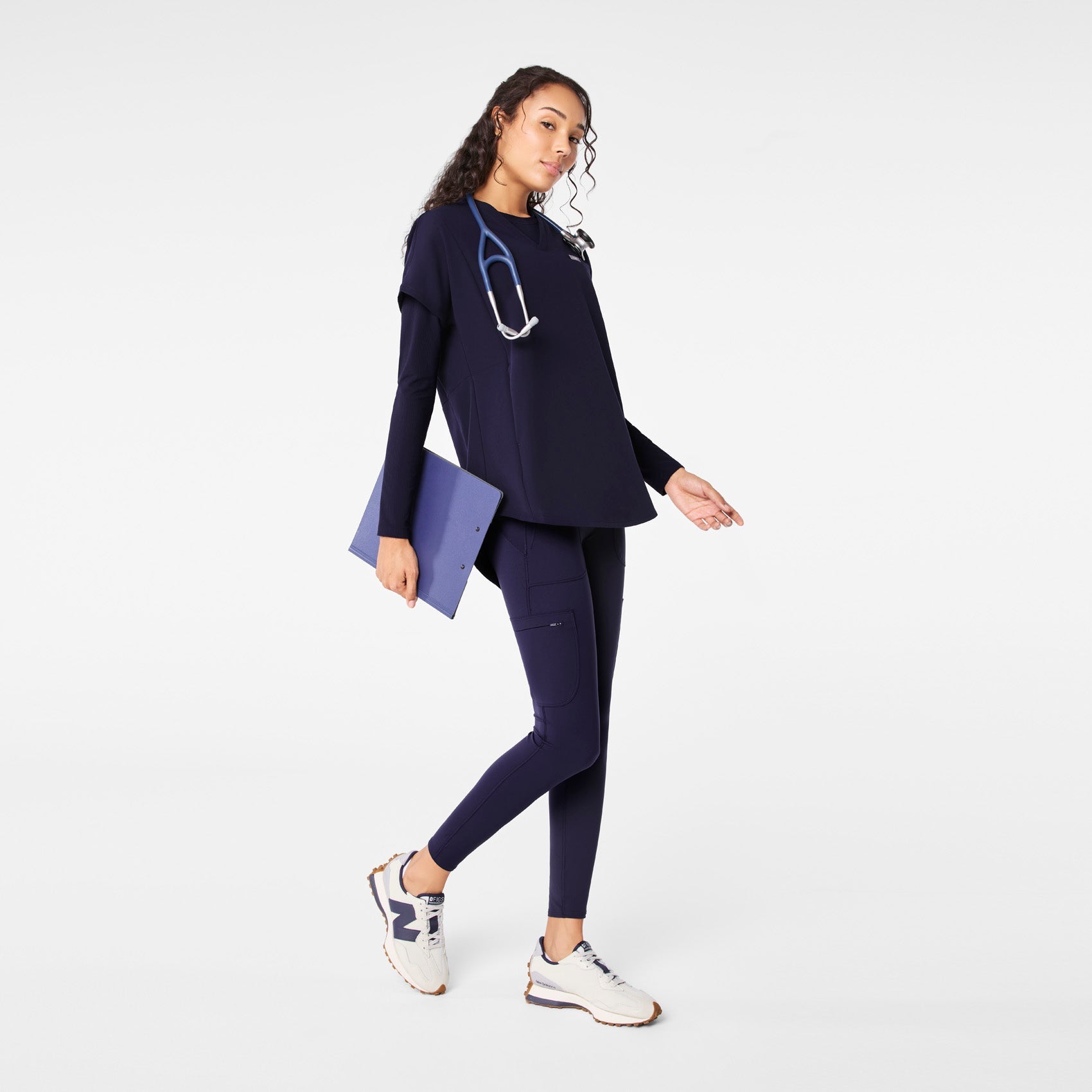 Ashland High-Rise ScrubLegging™ - Navy