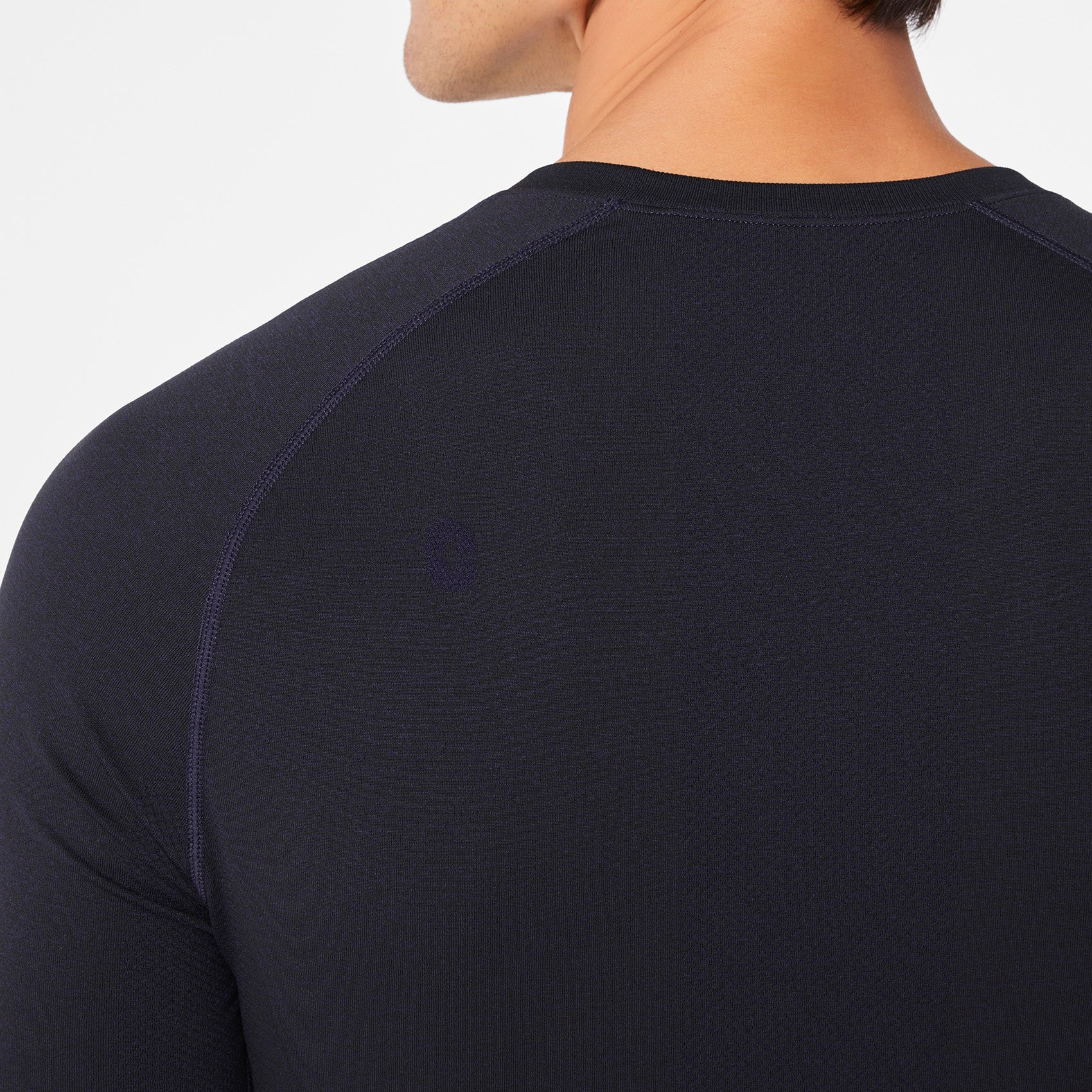 Makato Seamless Short-Sleeve Underscrub - Navy