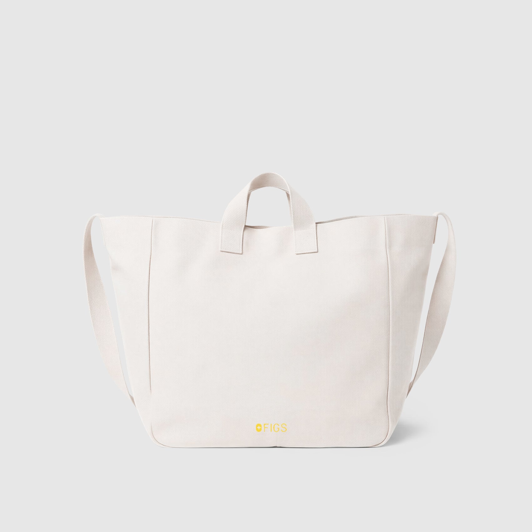 A Very Large Needle Canvas Tote - Off White