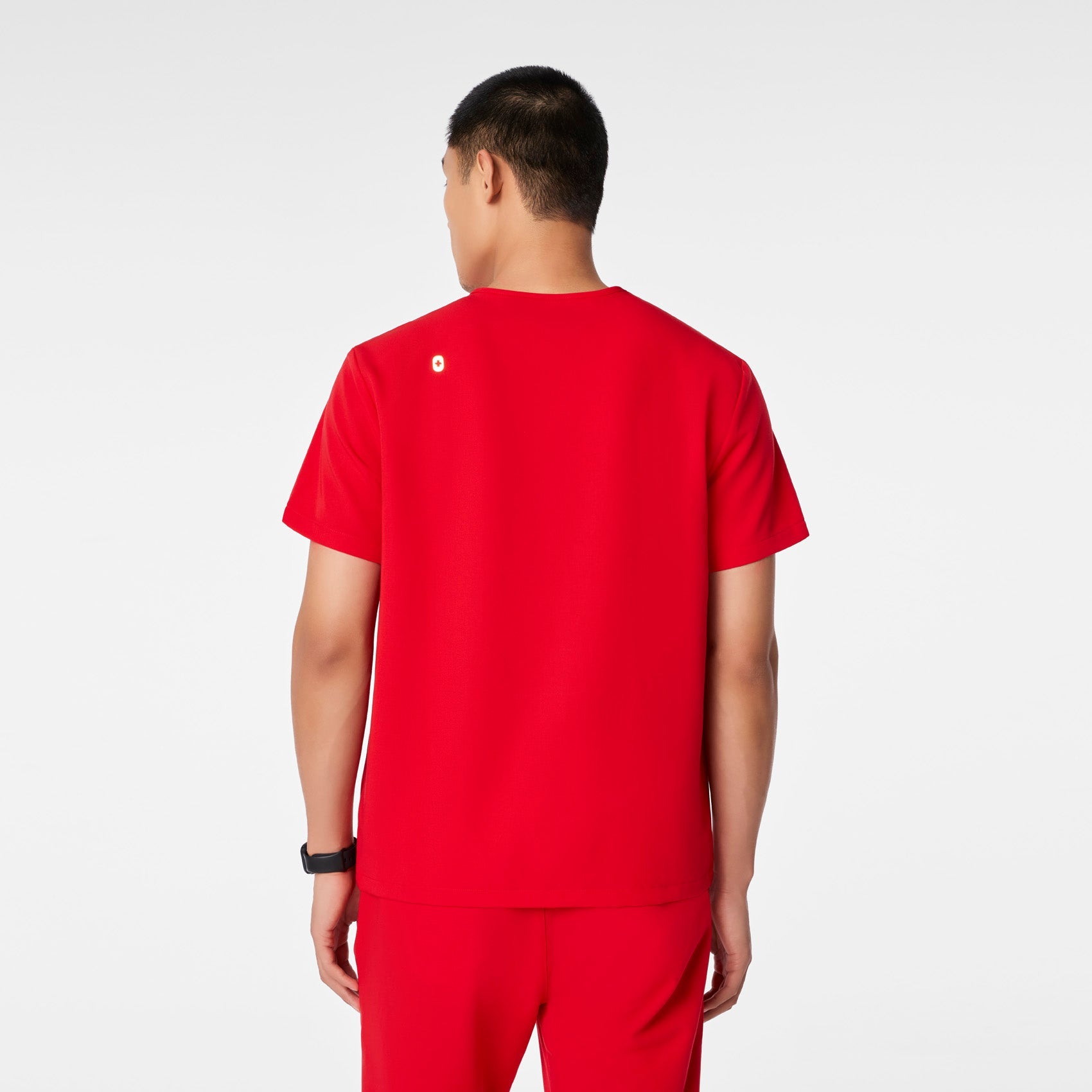 Leon Scrub Top™ - Pop Red