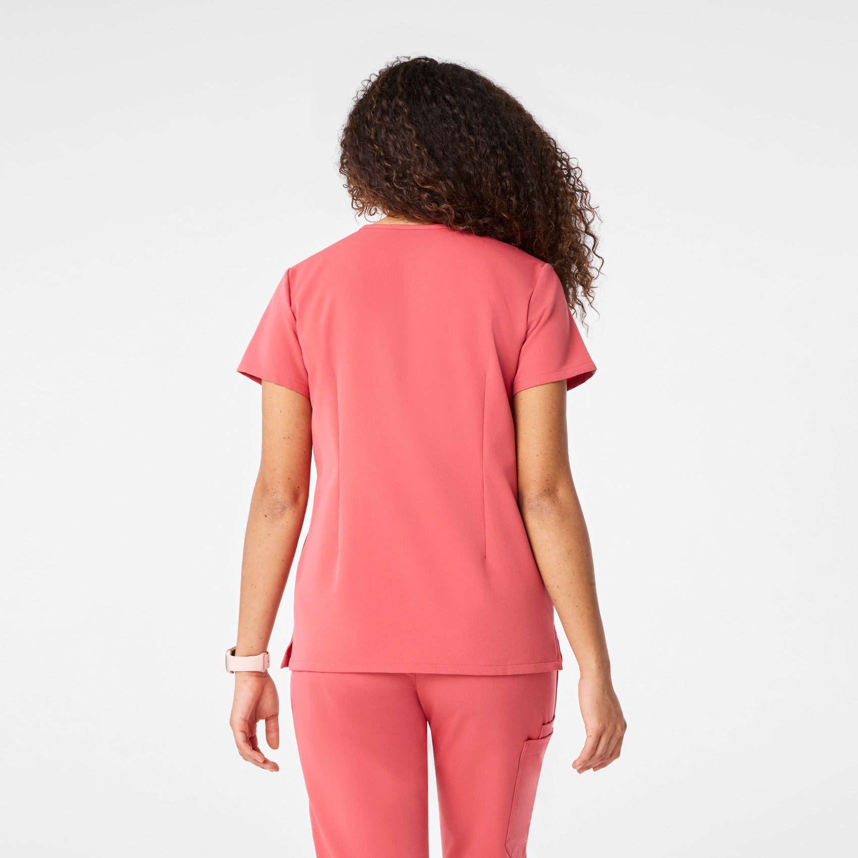 Casma Scrub Top™ - Pulmonary Pink