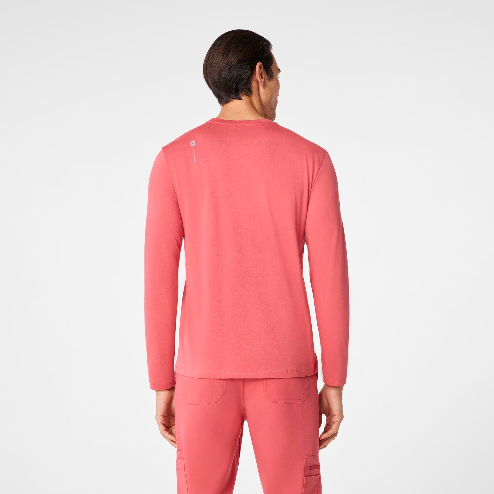 Love Is the Cure Long-Sleeve Underscrub - Pulmonary Pink