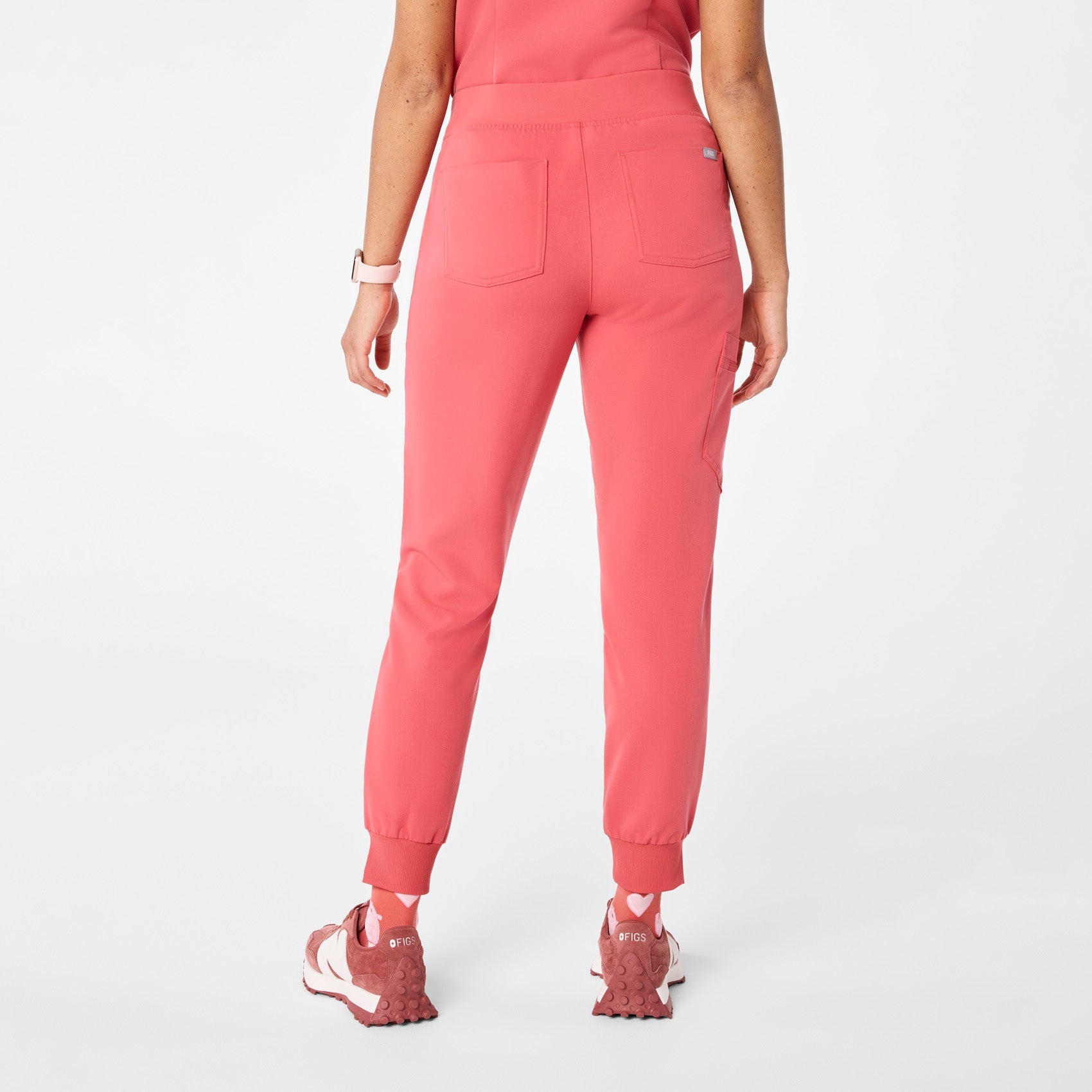 Zamora Jogger Scrub Pant™ - Pulmonary Pink