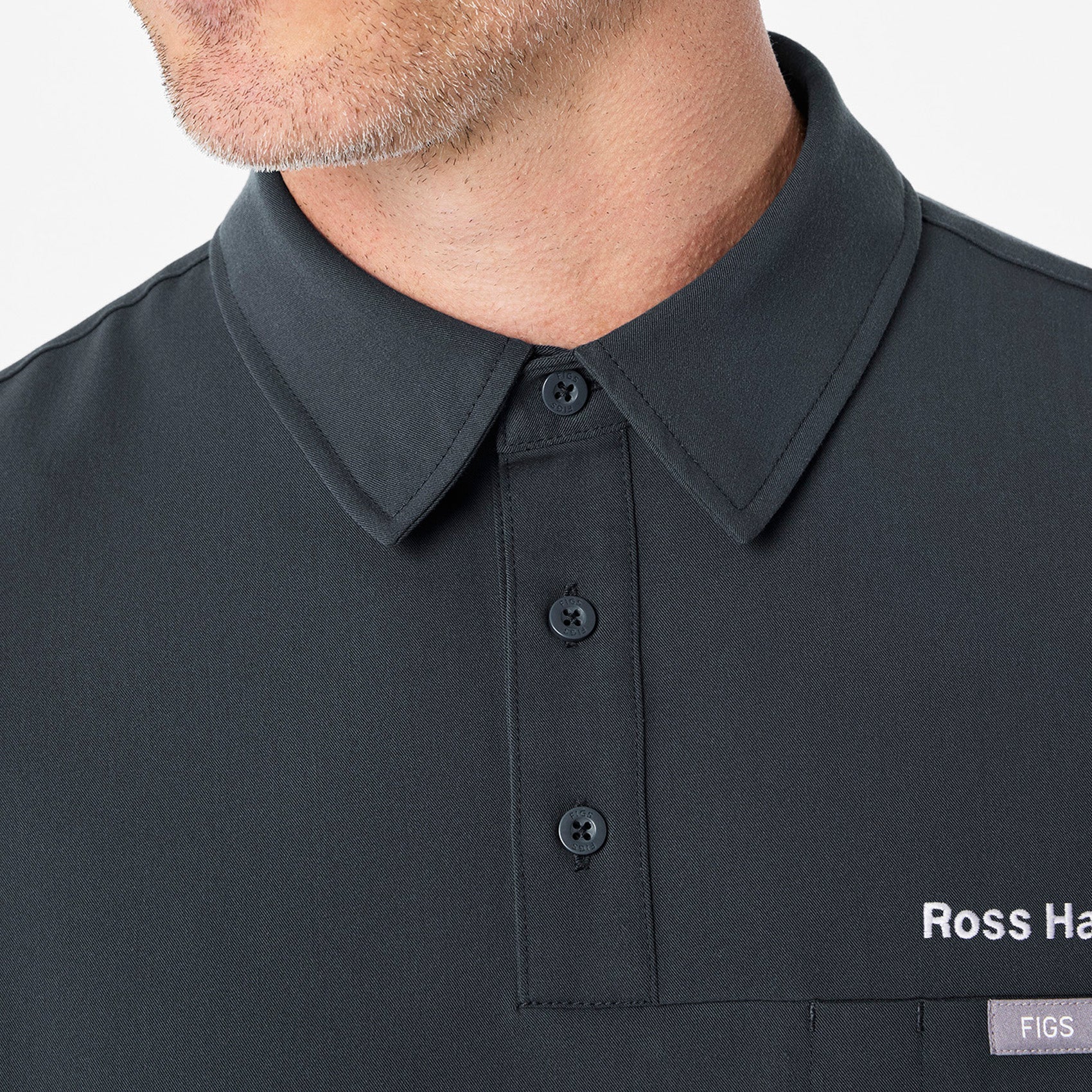 Eugene Polo Scrub Top - Dark Harbor