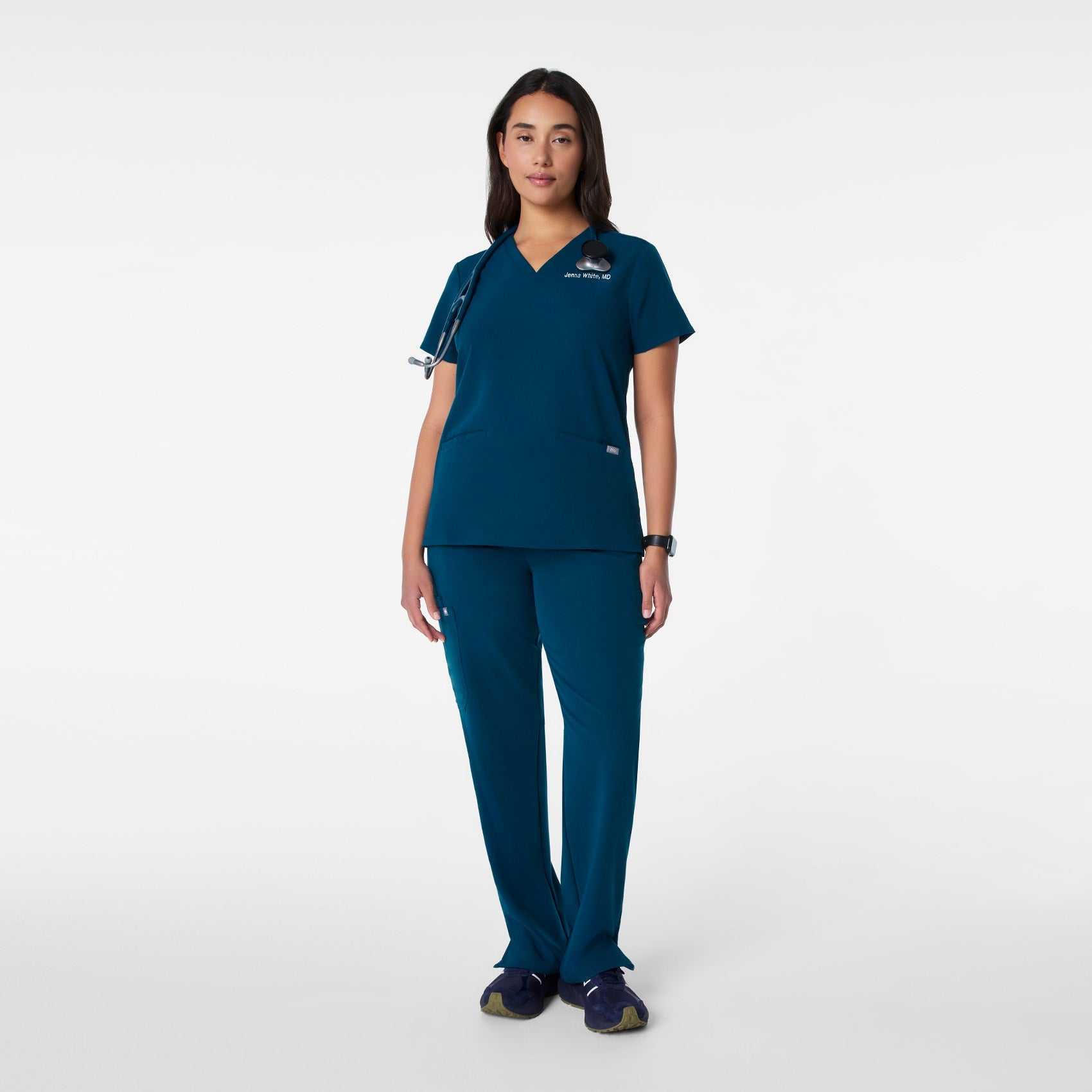 Casma Scrub Top™ - Deep Reef