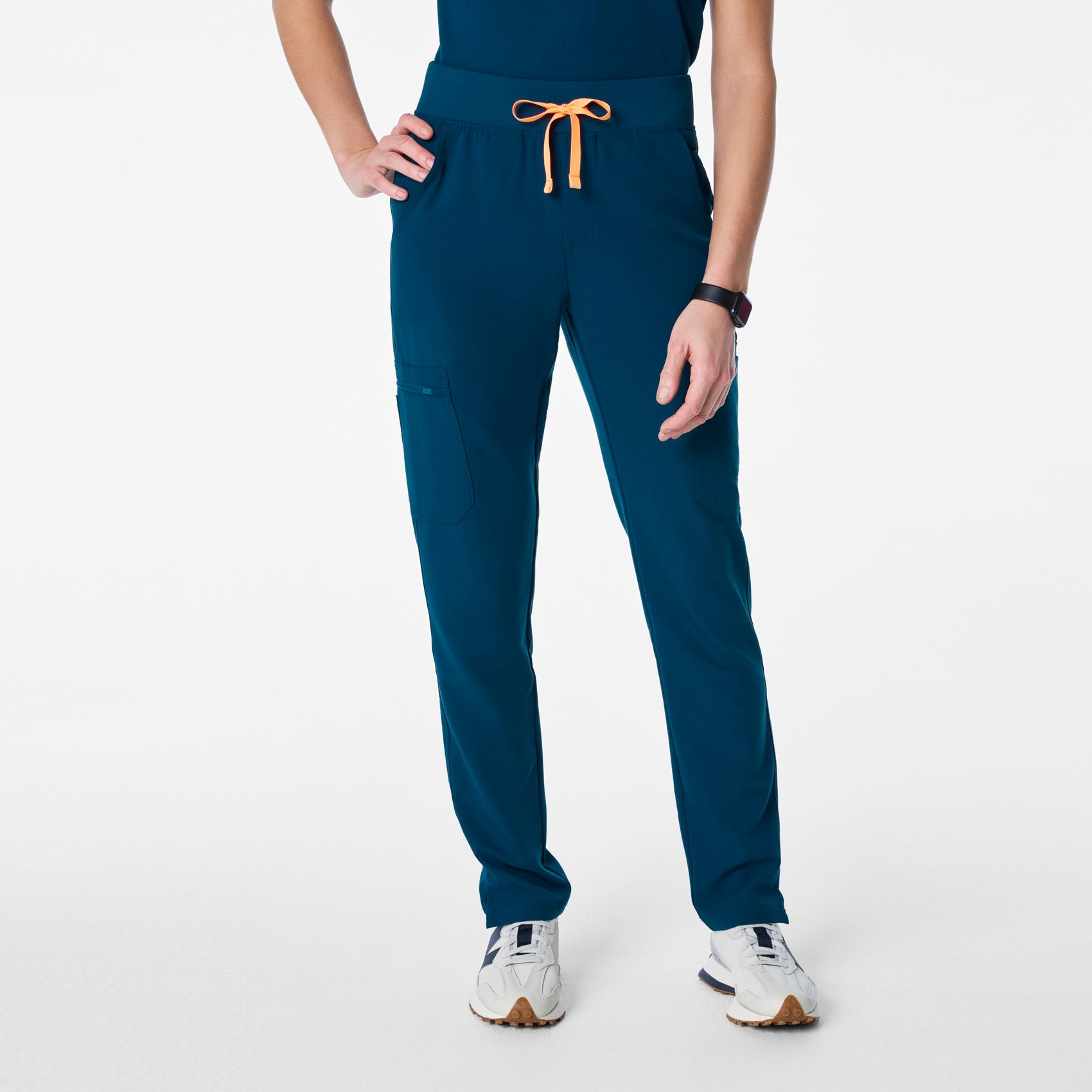 Yola High-Rise Slim Scrub Pant™ - Deep Reef