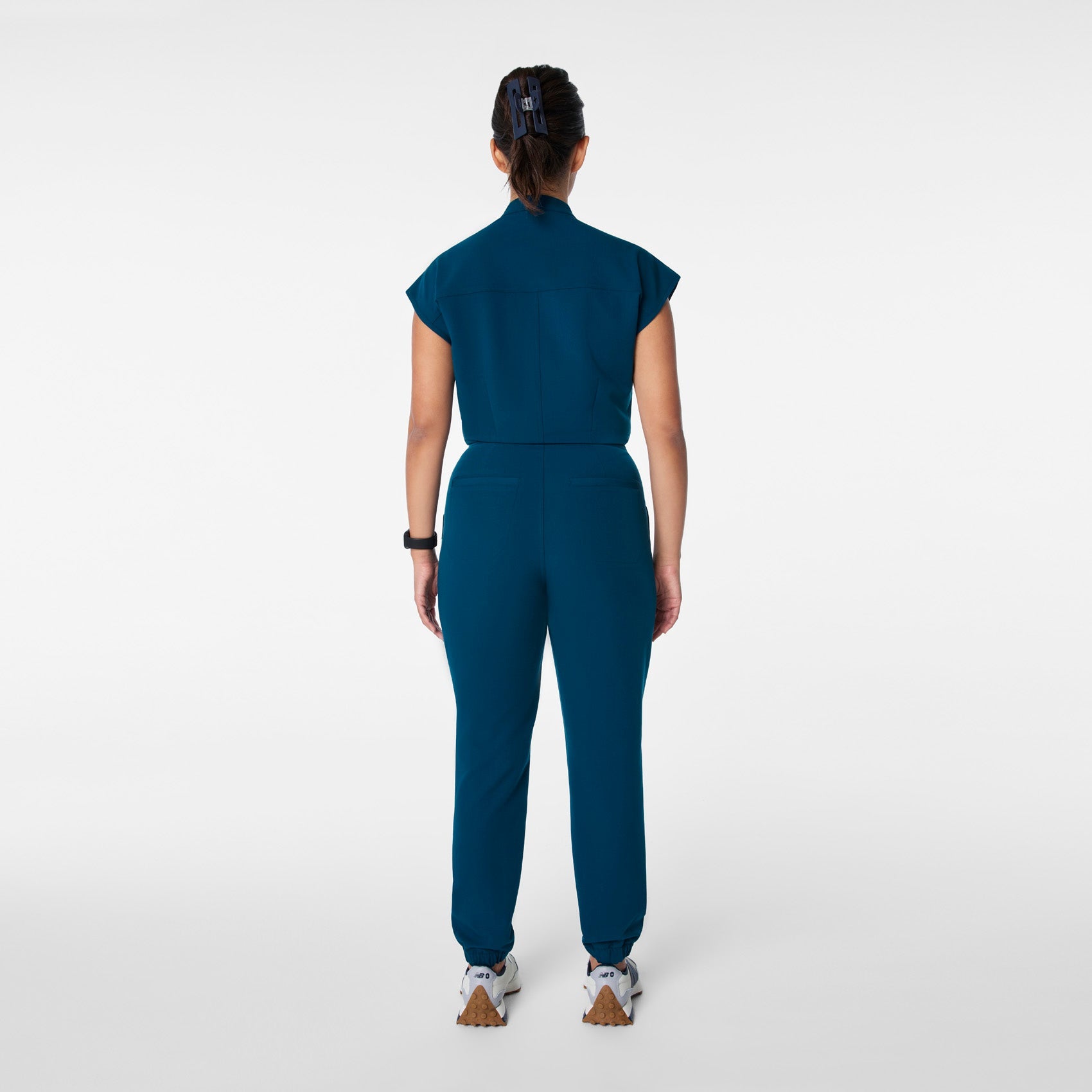 Rafaela Jogger ScrubJumpsuit™ - Deep Reef