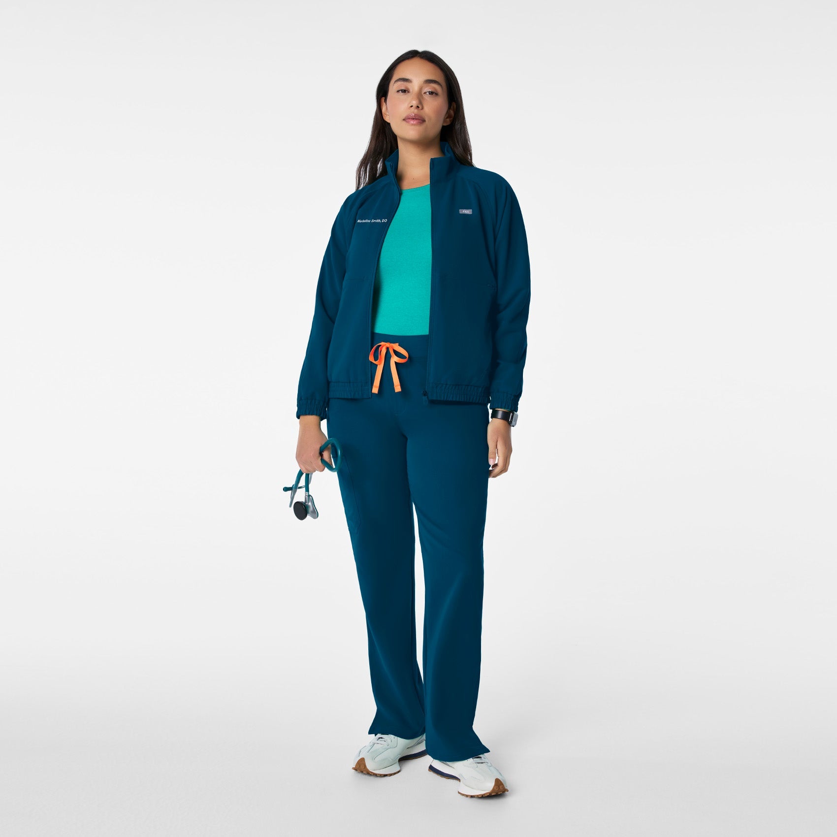 Sydney Scrub Jacket - Deep Reef