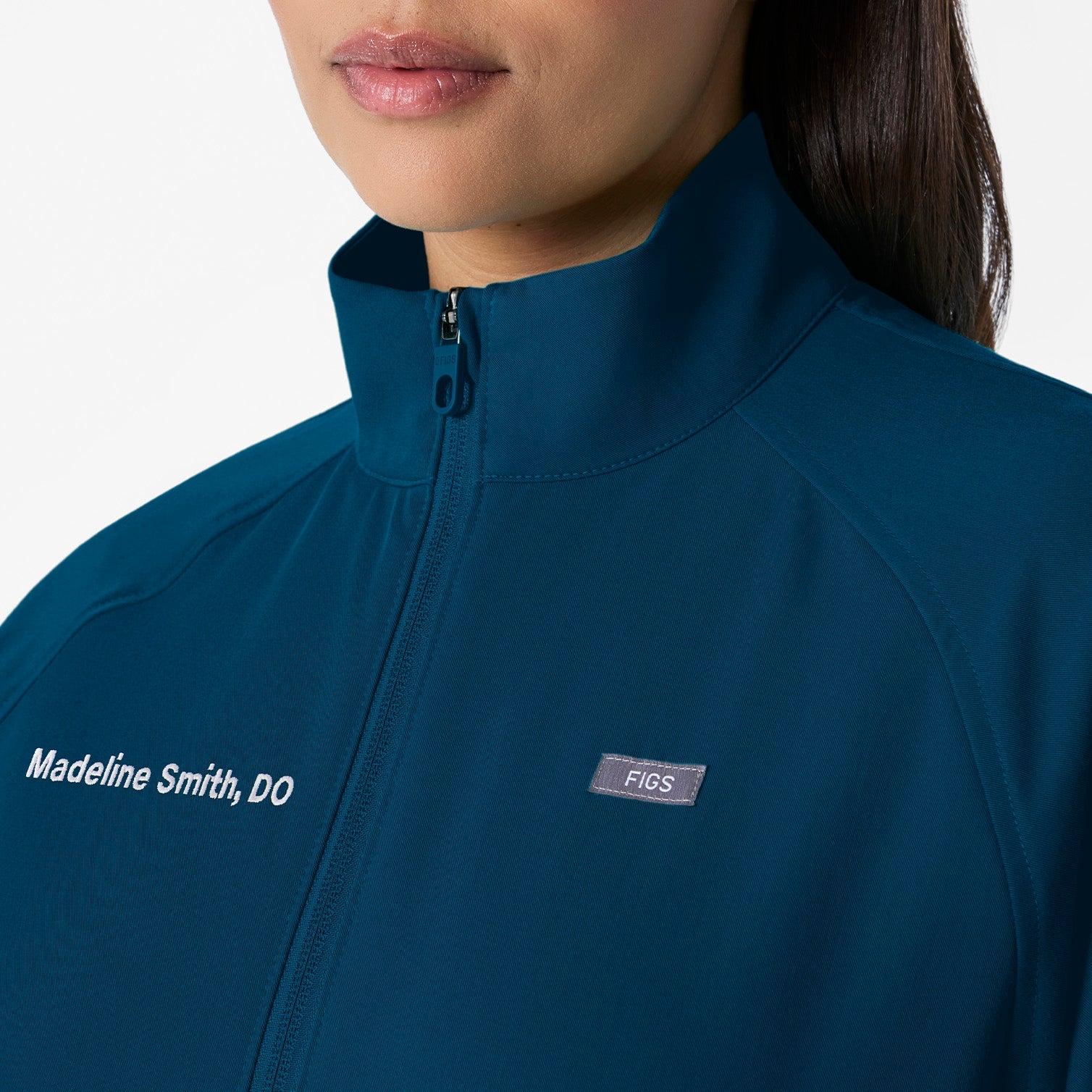 Sydney Scrub Jacket - Deep Reef