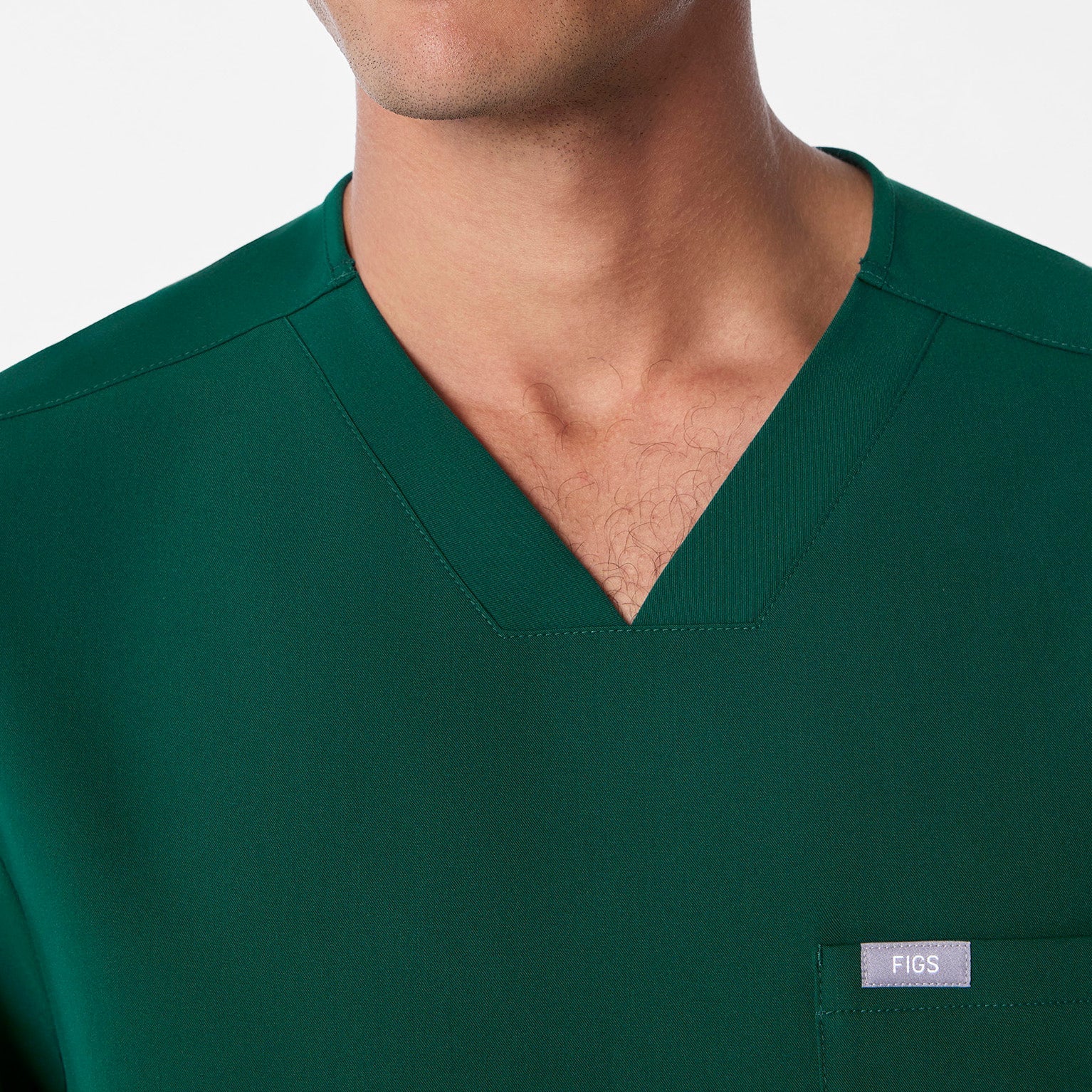 Chisec Scrub Top™ - Forest Green