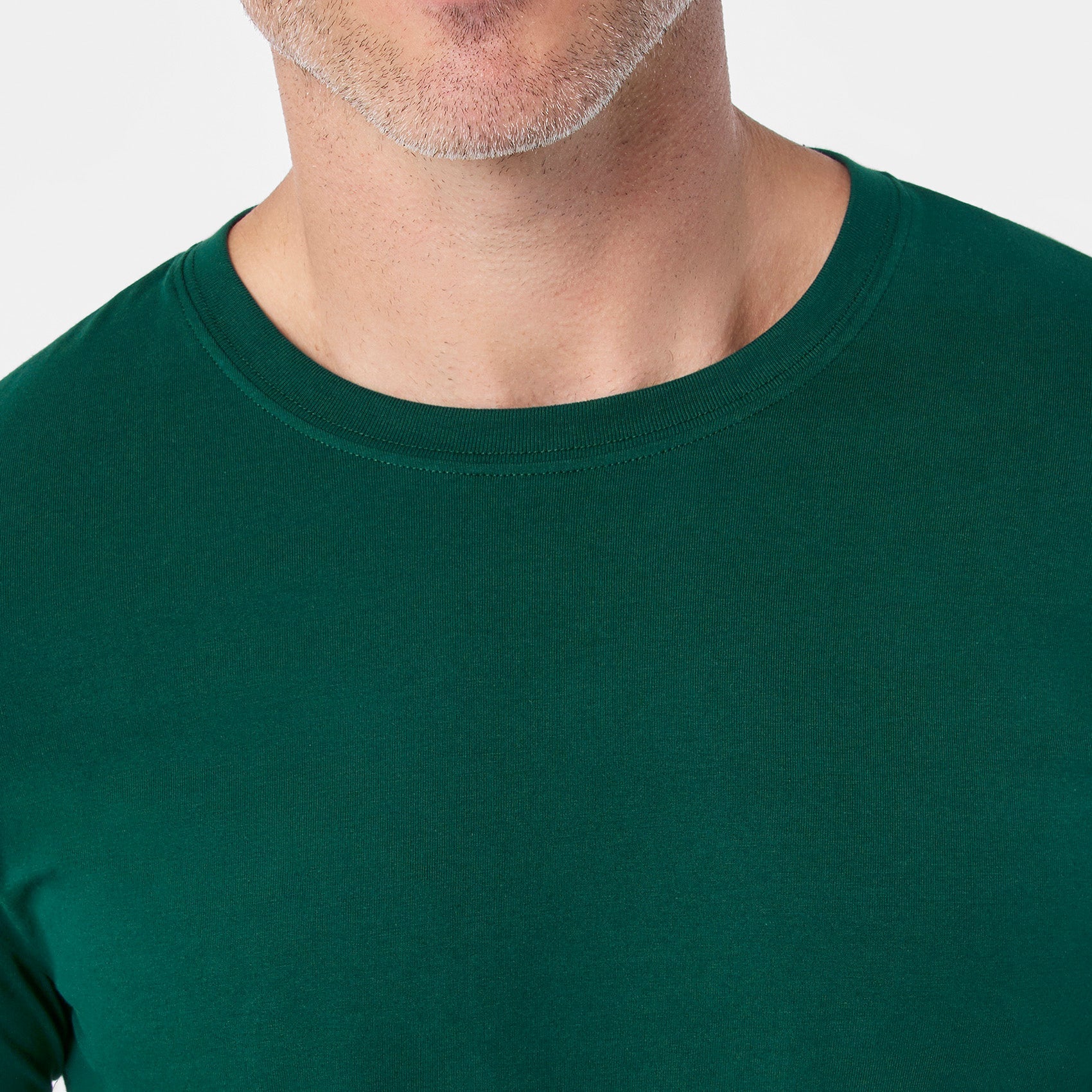 Supersoft Long-Sleeve Underscrub - Forest Green