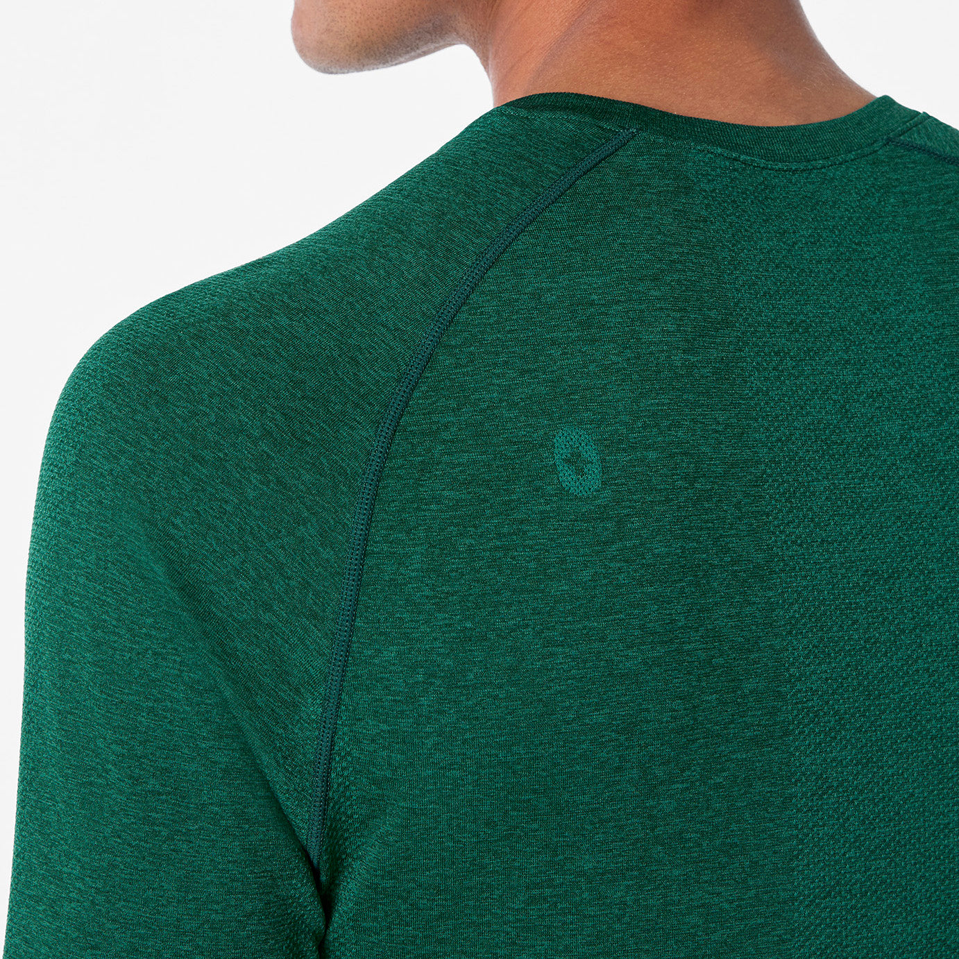 Makato Seamless Short-Sleeve Underscrub - Forest Green