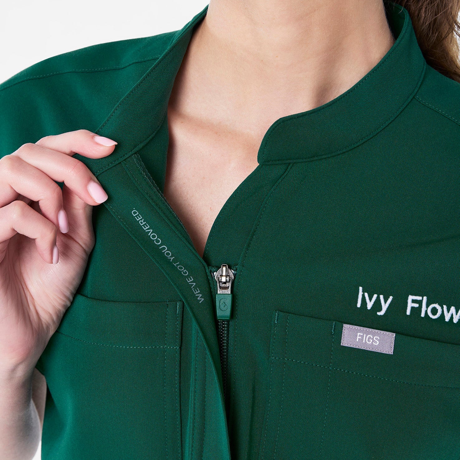 Rafaela Jogger ScrubJumpsuit™ - Forest Green