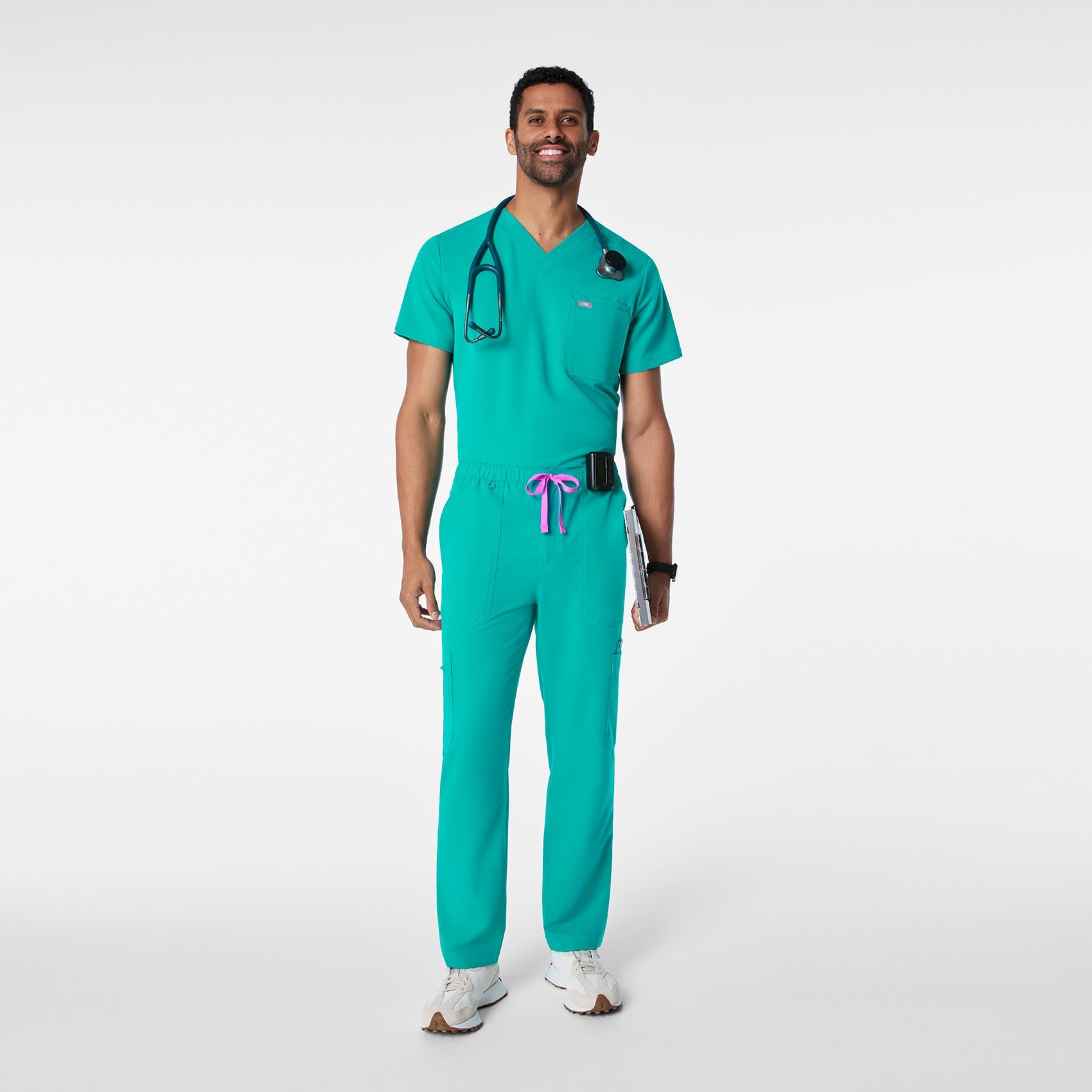 Leon Scrub Top™ - Lagoon