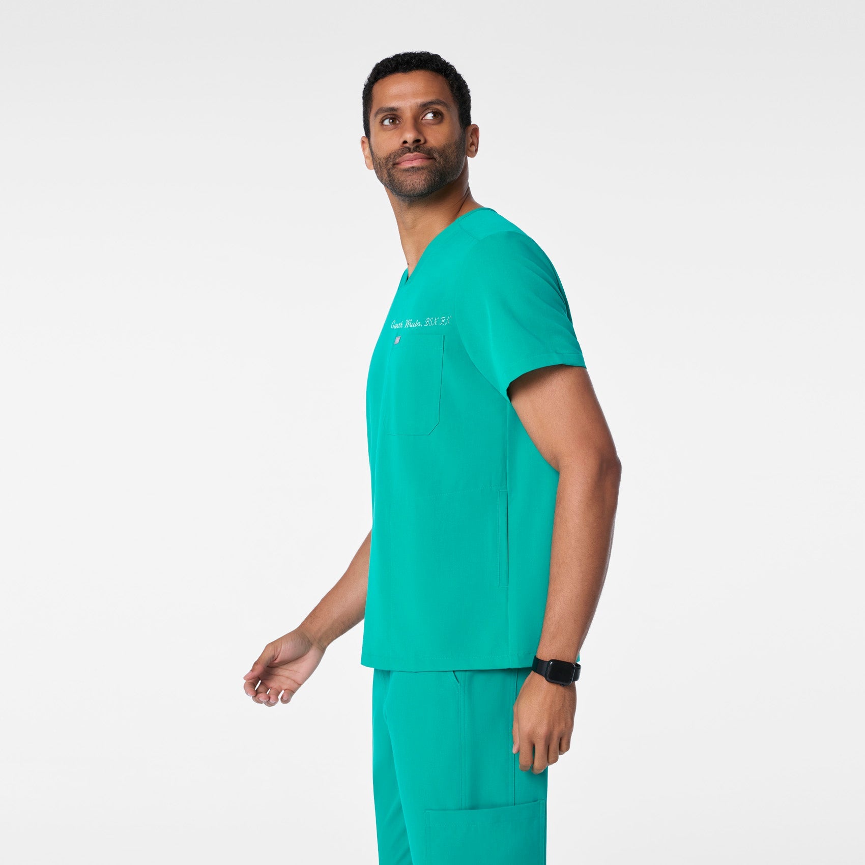 Chisec Scrub Top™ - Lagoon