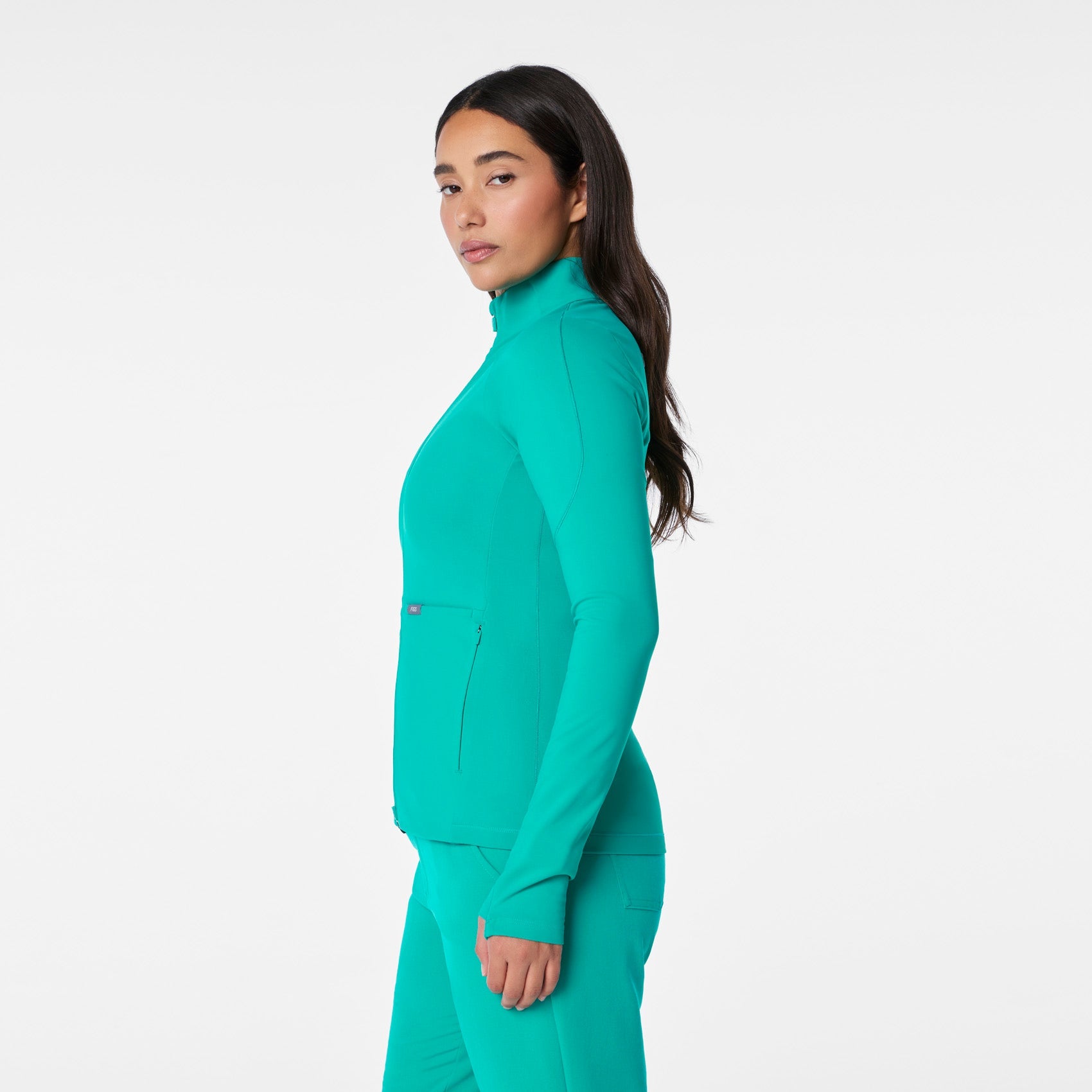 ContourKnit Scrub Jacket™ - Lagoon