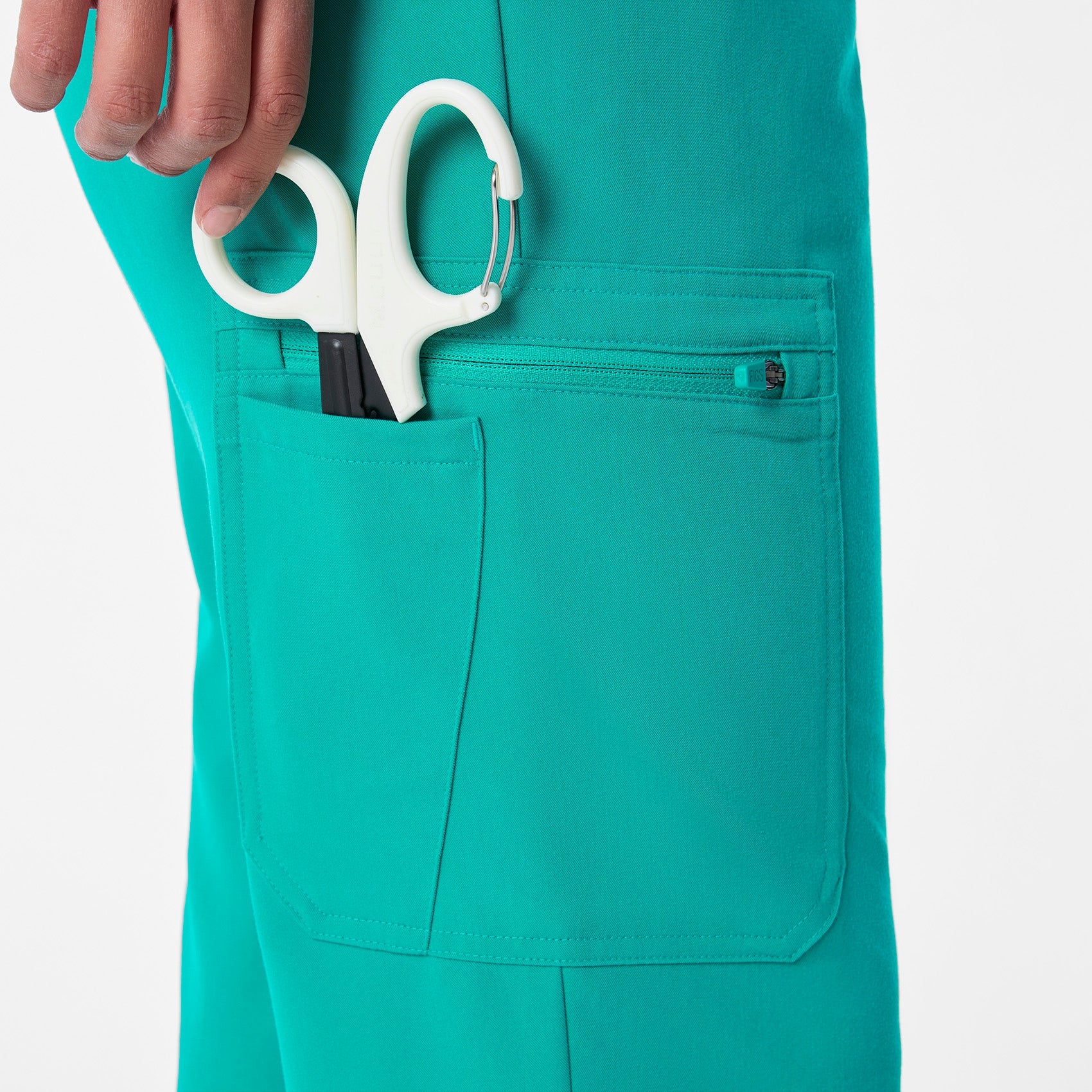 Uman High-Rise Jogger Scrub Pant - Lagoon