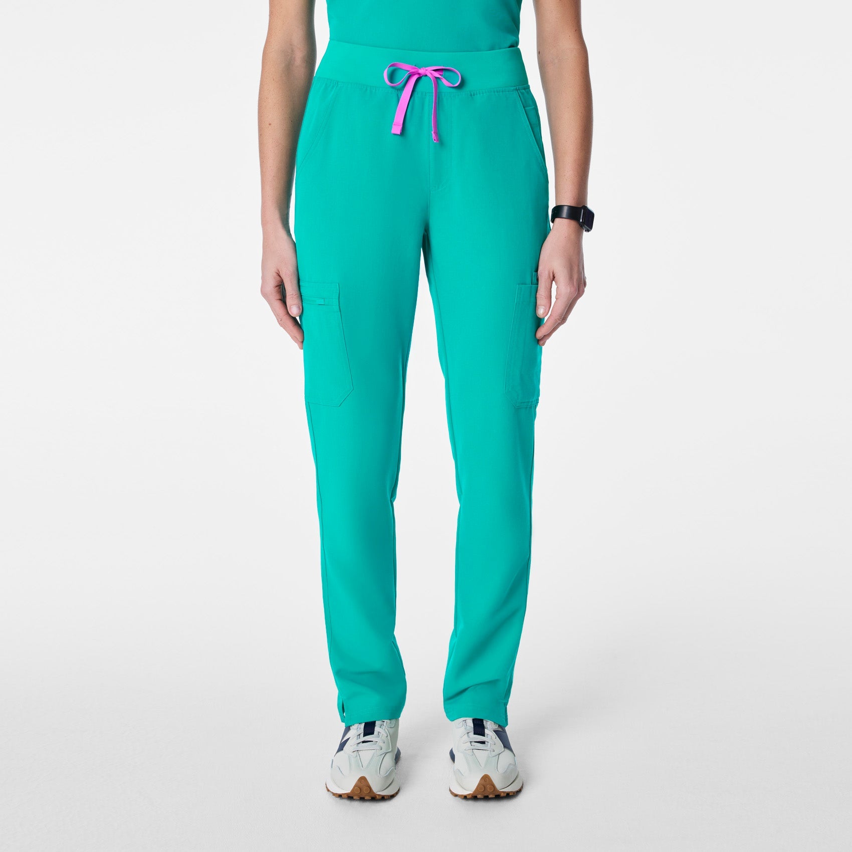 Yola High-Rise Slim Scrub Pant™ - Lagoon