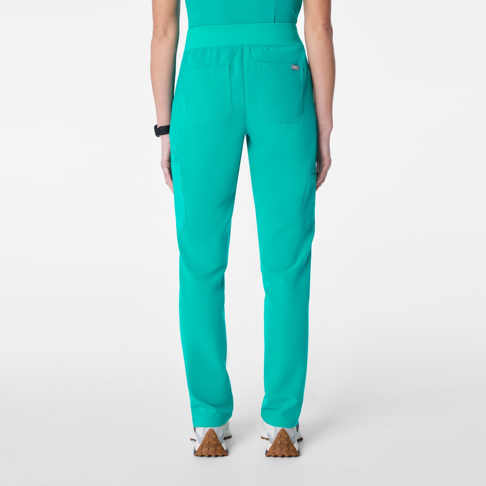 Yola High-Rise Slim Scrub Pant™ - Lagoon