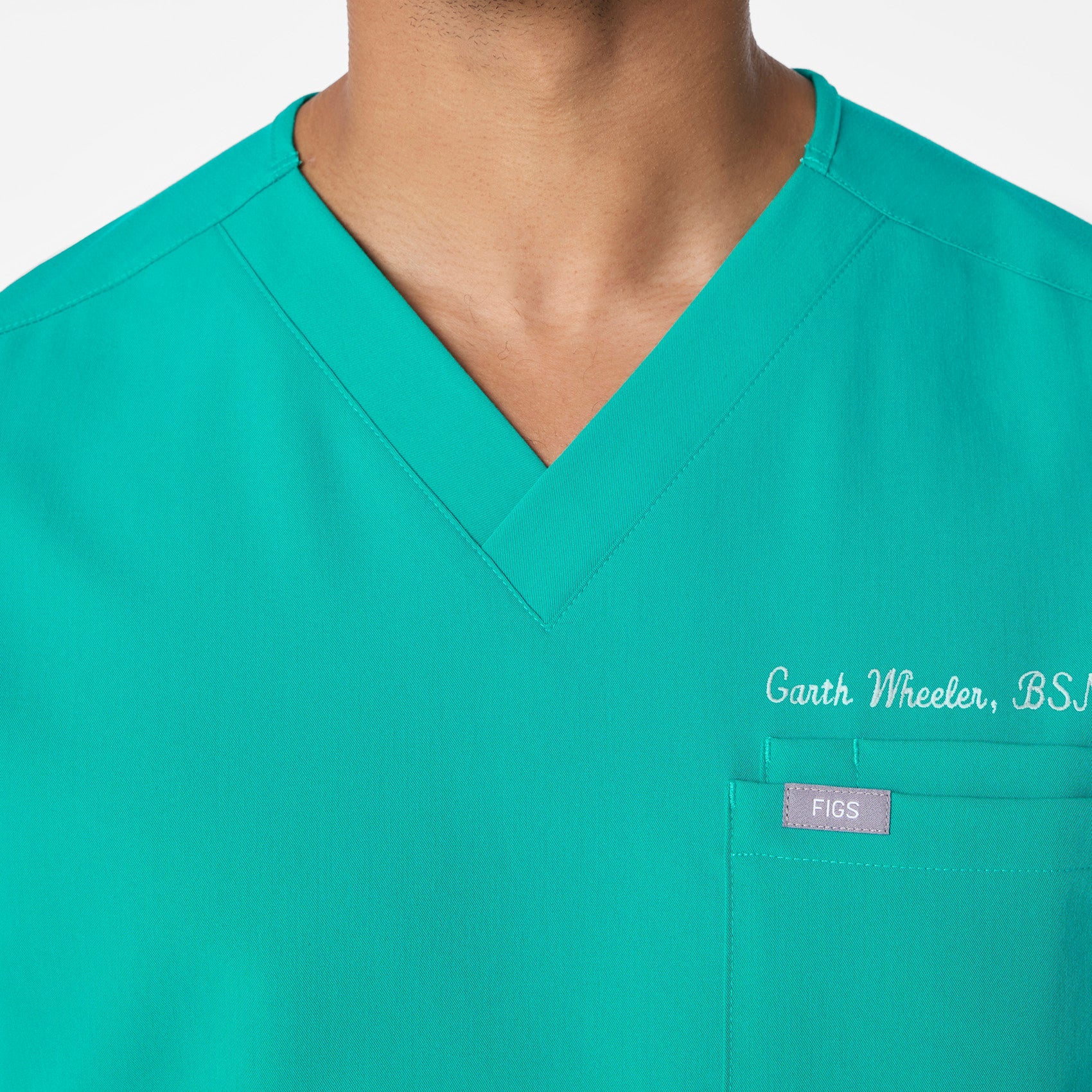 Leon Scrub Top™ - Lagoon
