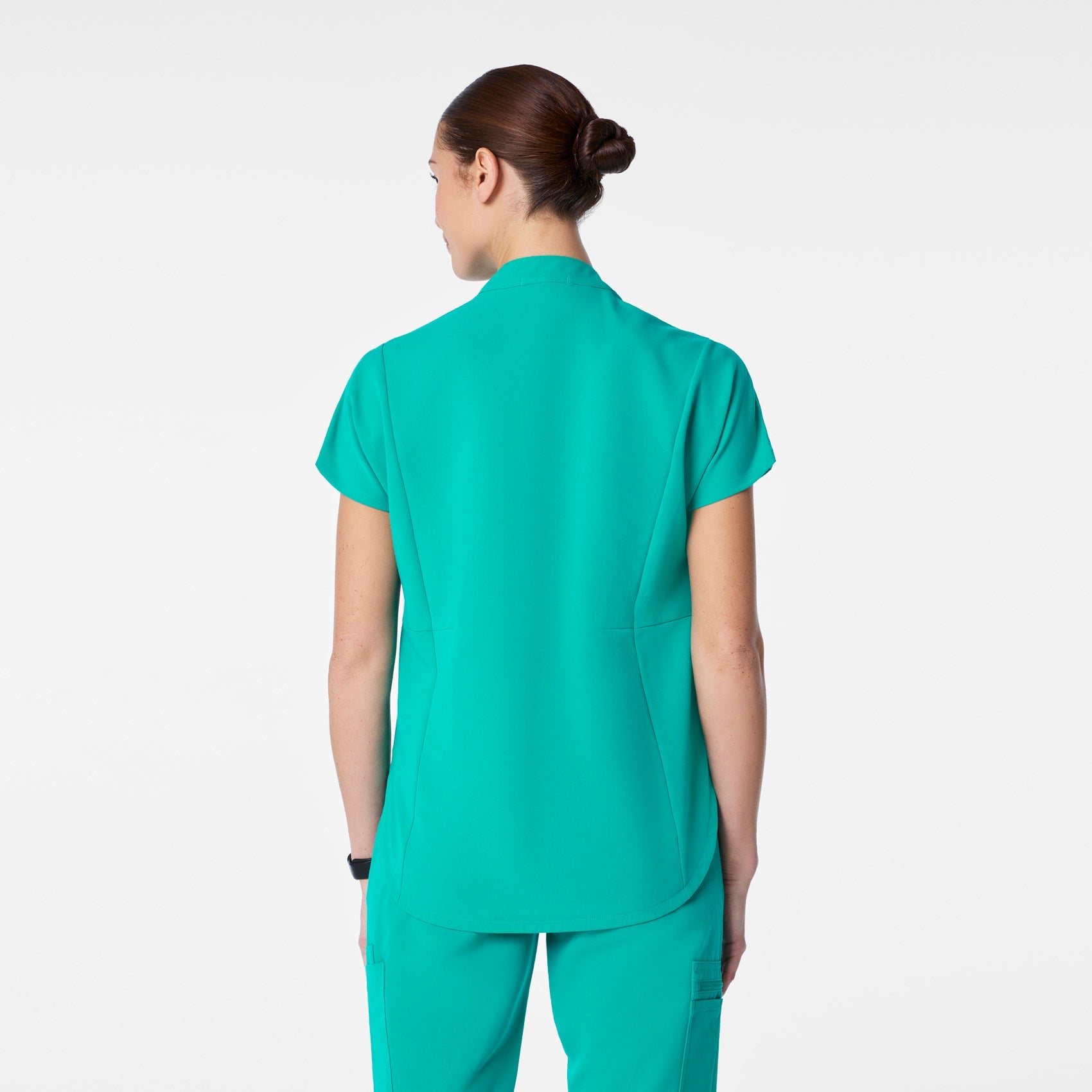 Montex Relaxed Scrub Top - Lagoon