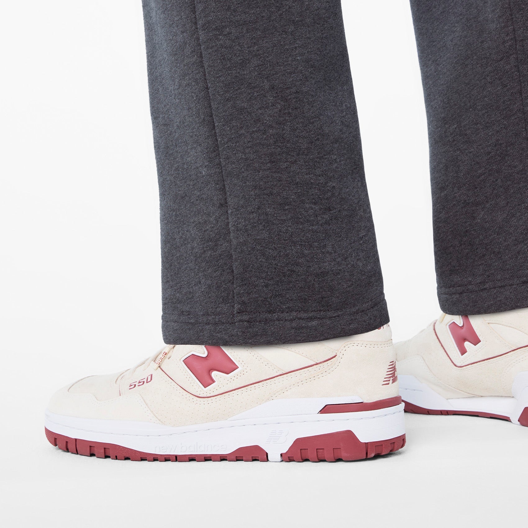 FIGS | New Balance 550 - Cream/Mauve