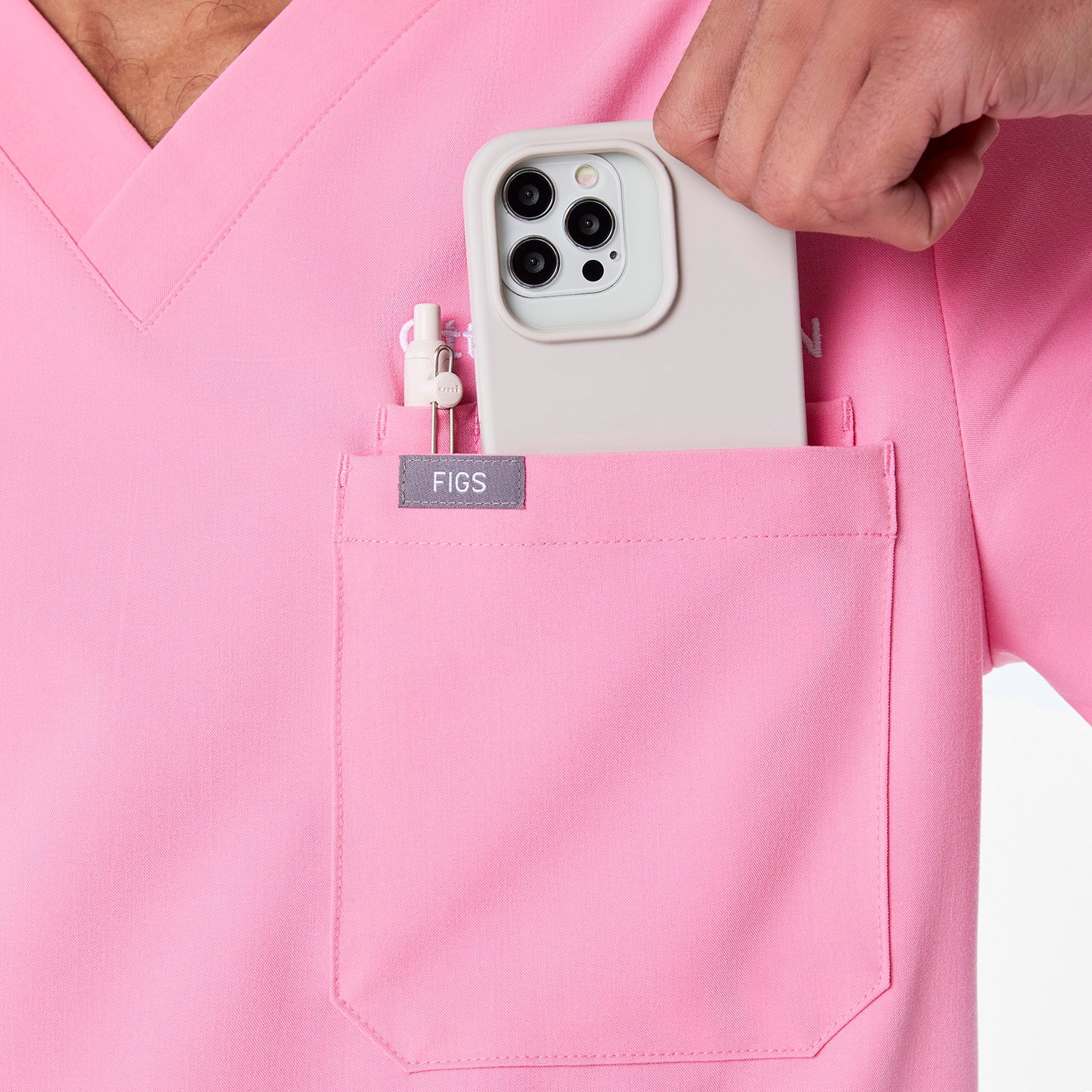Leon Scrub Top™ - Sunrise Pink