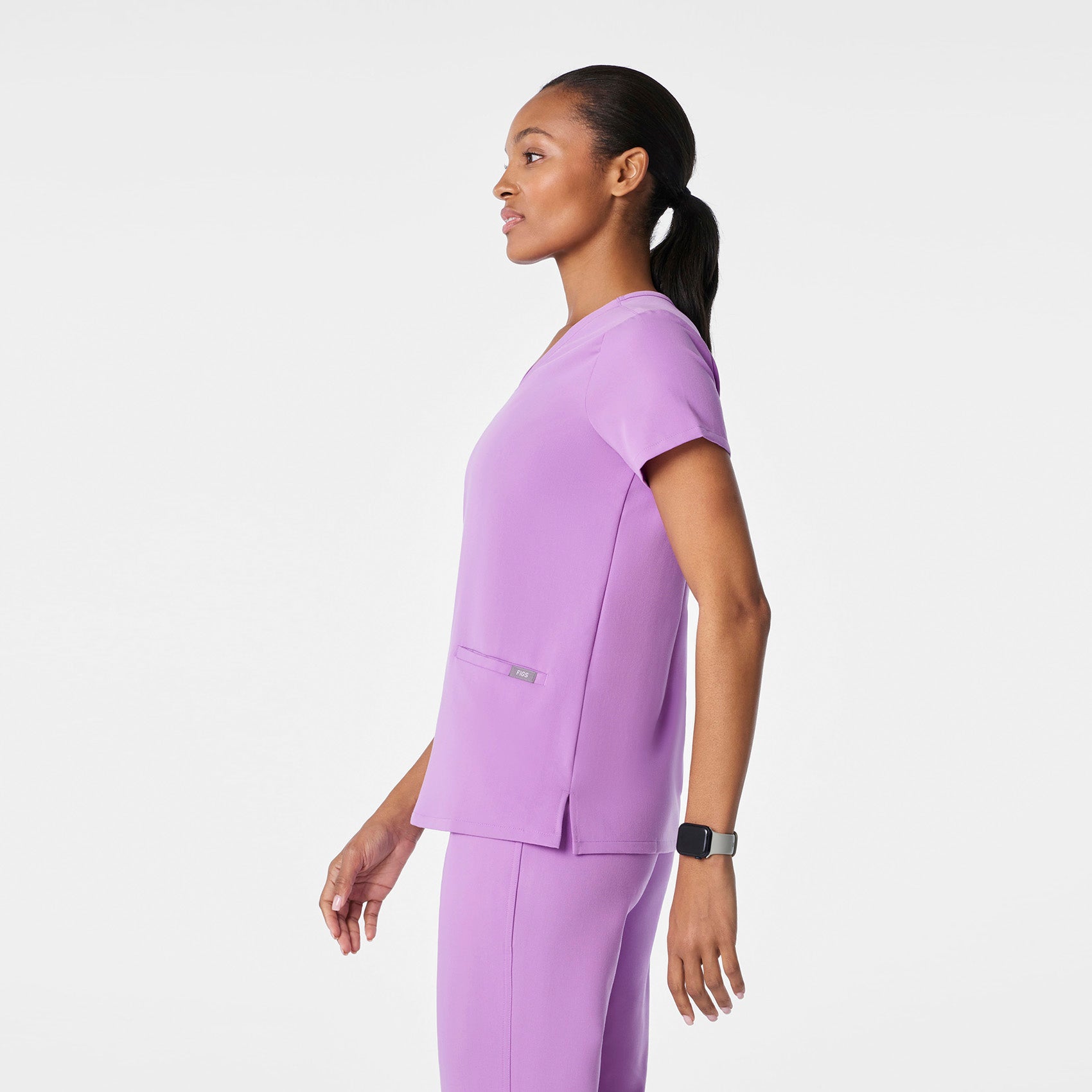 Casma Scrub Top™ - Wild Iris