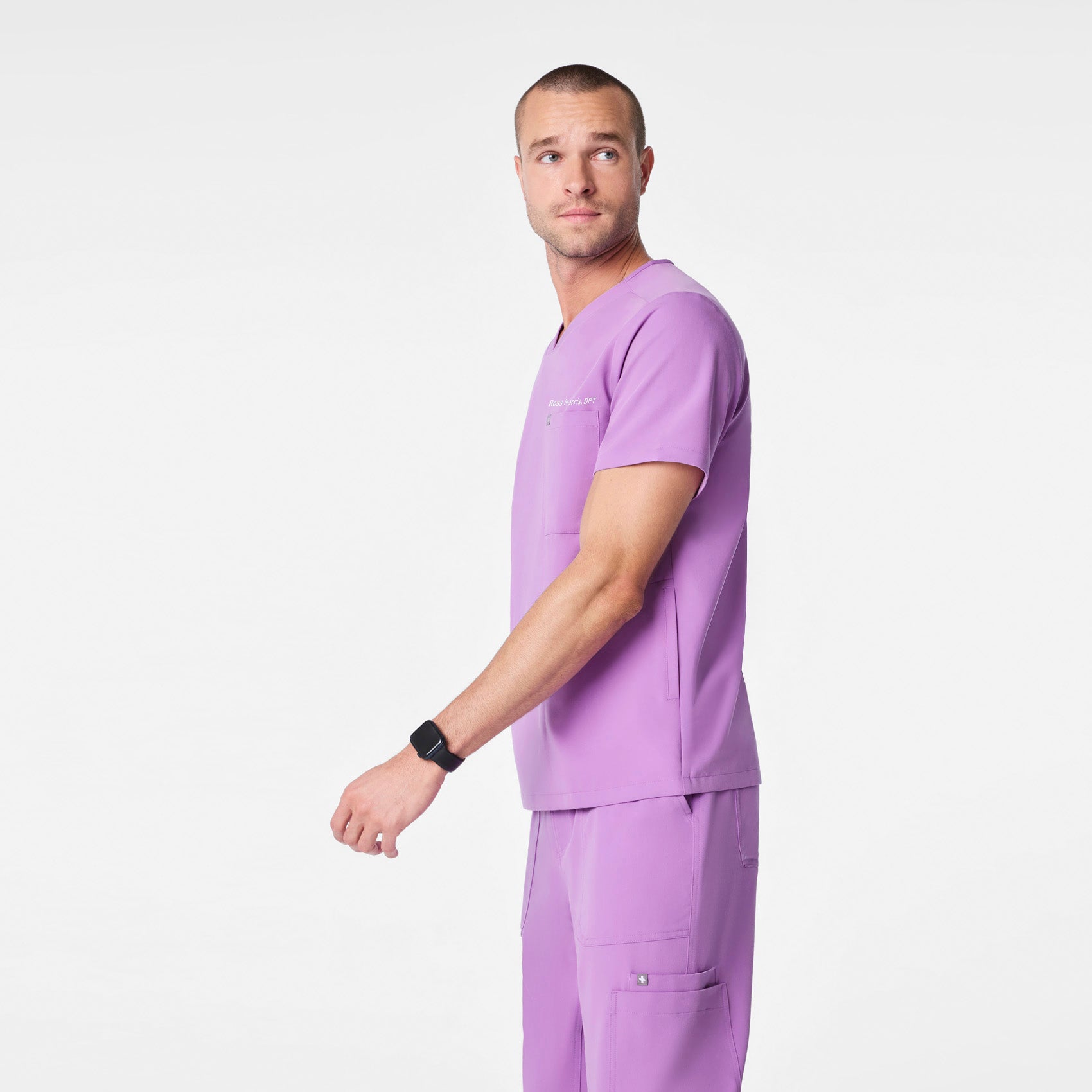 Chisec Scrub Top™ - Wild Iris