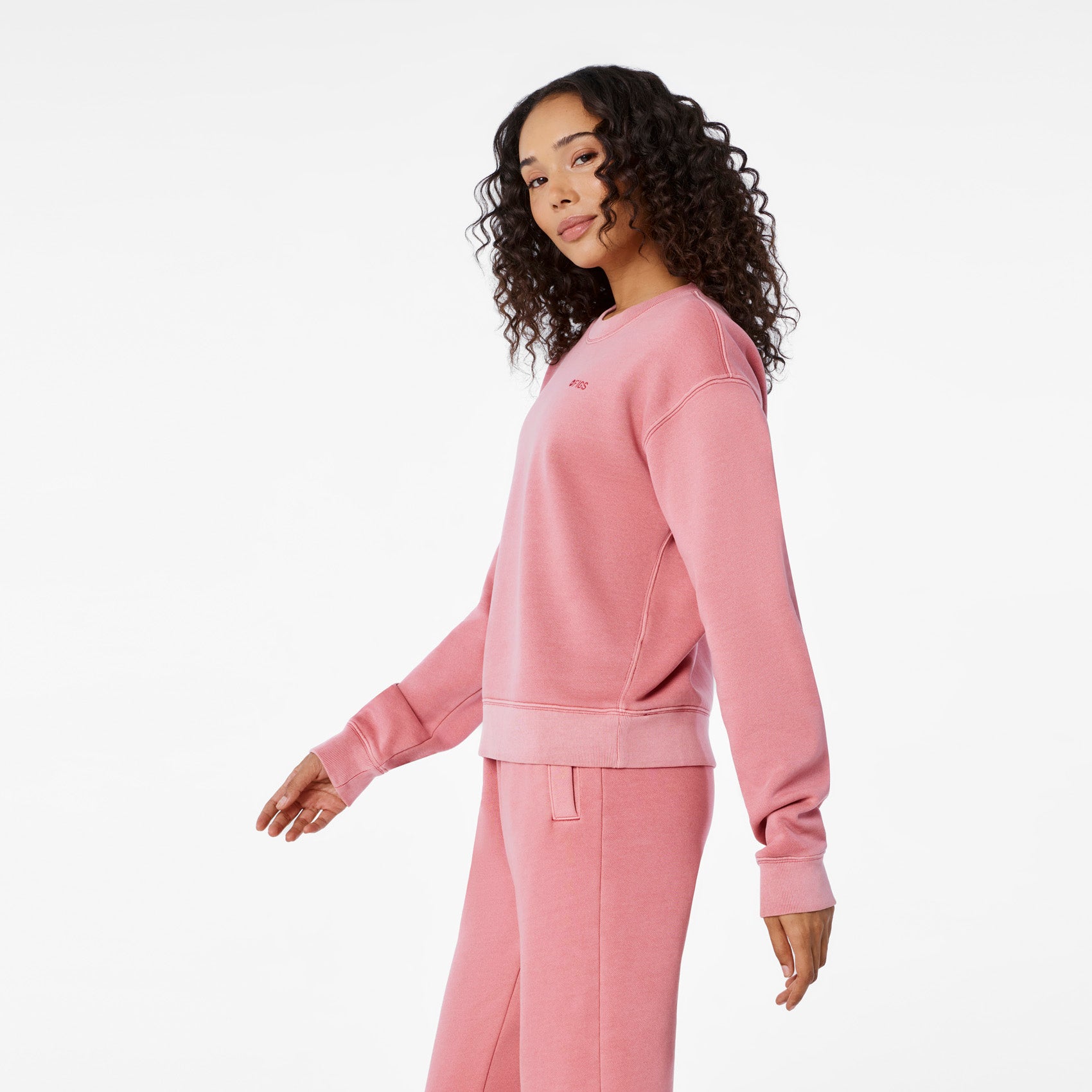 Hayden Vintage Wash Crewneck Sweatshirt - Berrywood