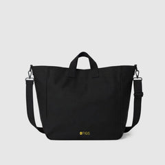 A Very Large Needle Detachable Strap Tote - Black