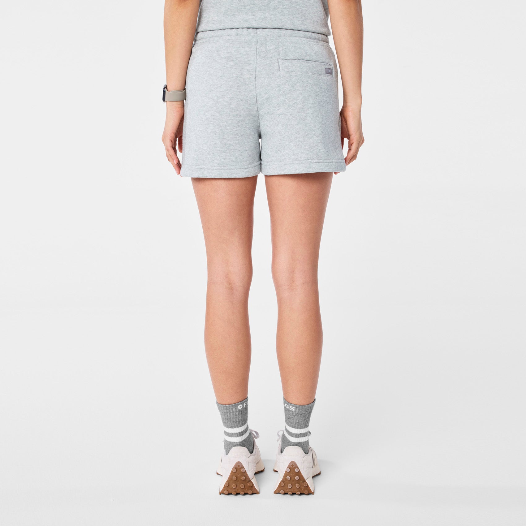 Evelyn Sweatshorts - Heather Grey