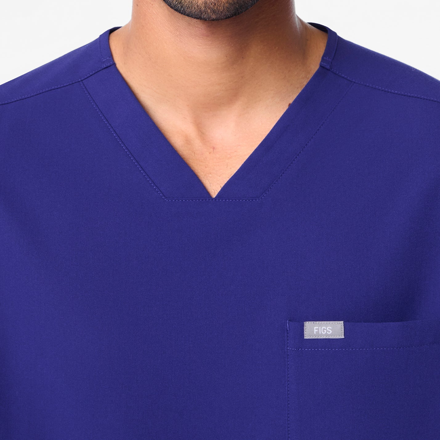Chisec Scrub Top™ - Deep Royal Blue