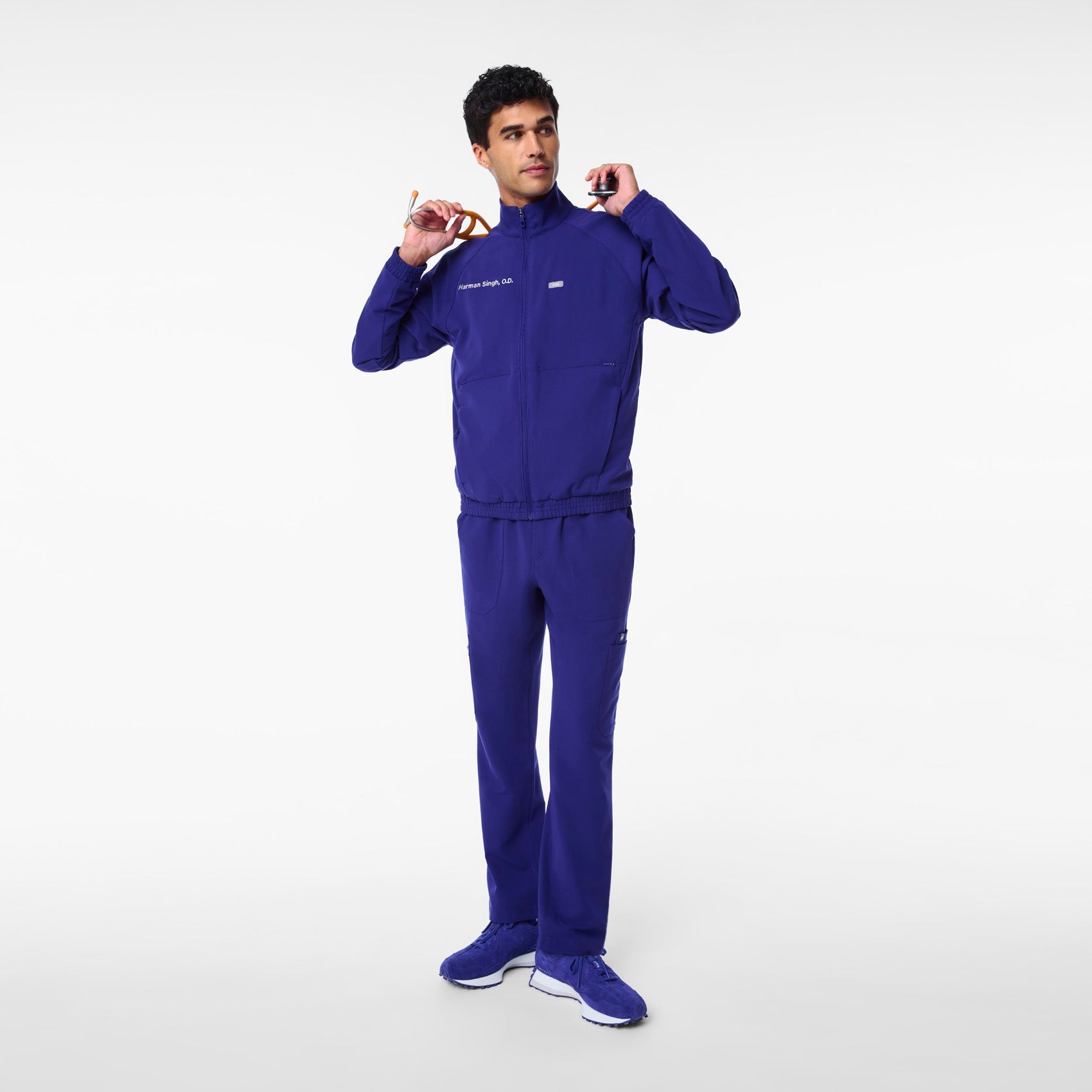 Cobaki Scrub Jacket - Deep Royal Blue