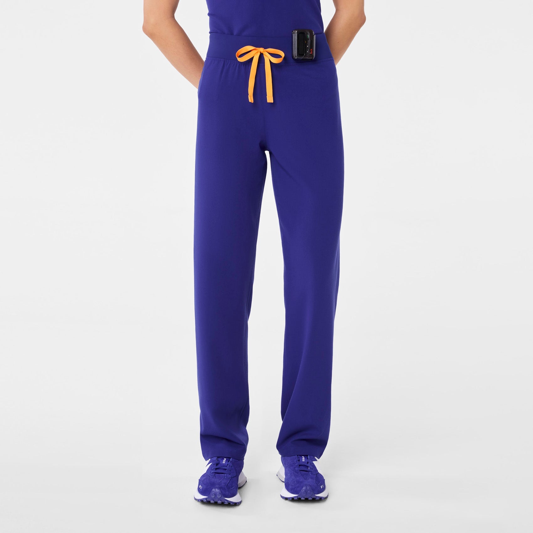 Livingston High-Rise Straight-Leg Scrub Pant™ - Deep Royal Blue