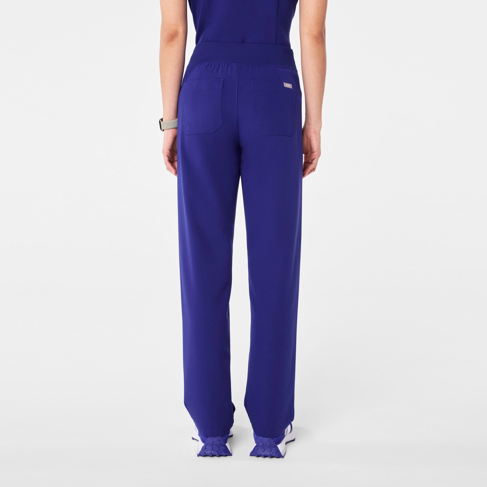 Livingston High-Rise Straight-Leg Scrub Pant™ - Deep Royal Blue