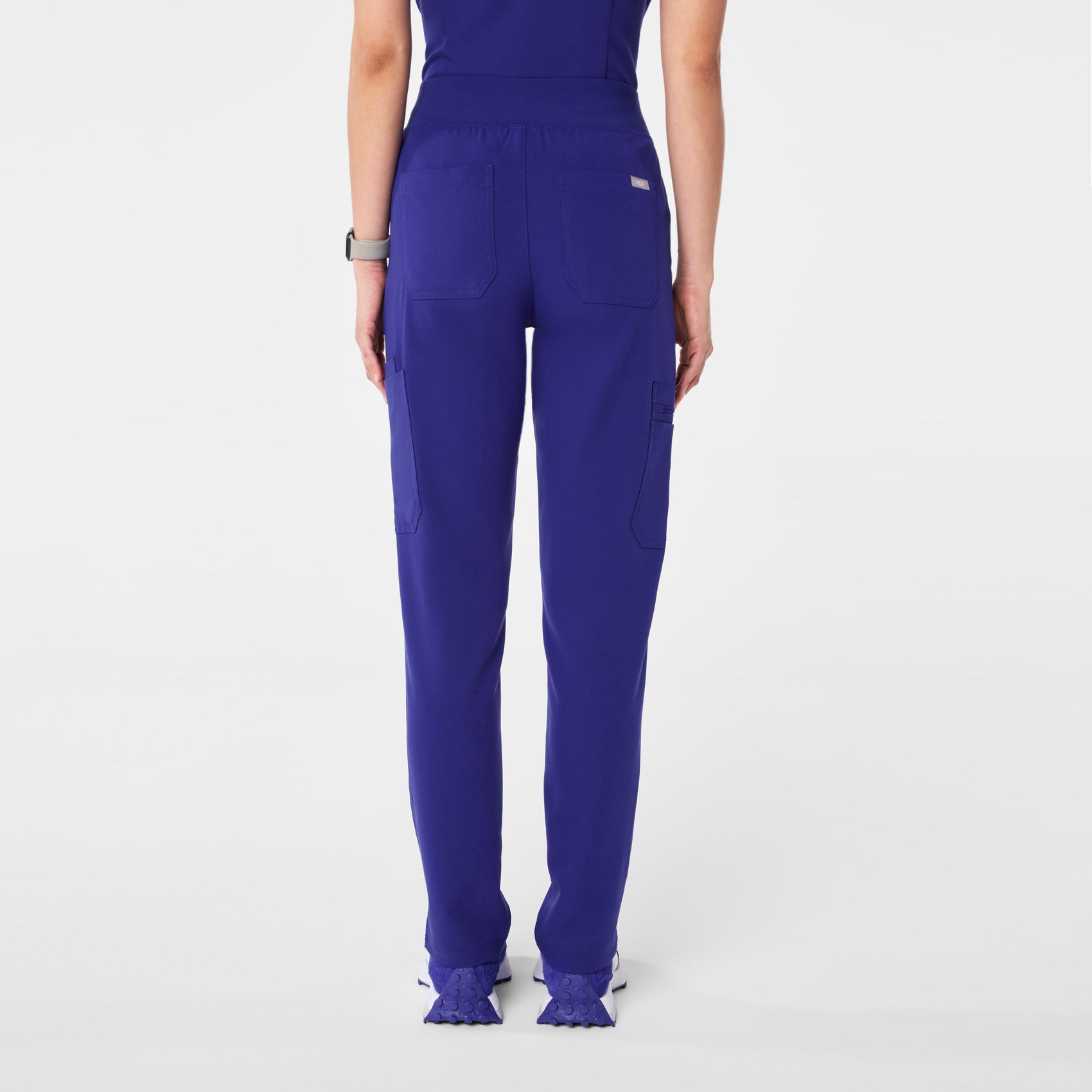 Yola High-Rise Slim Scrub Pant™ - Deep Royal Blue