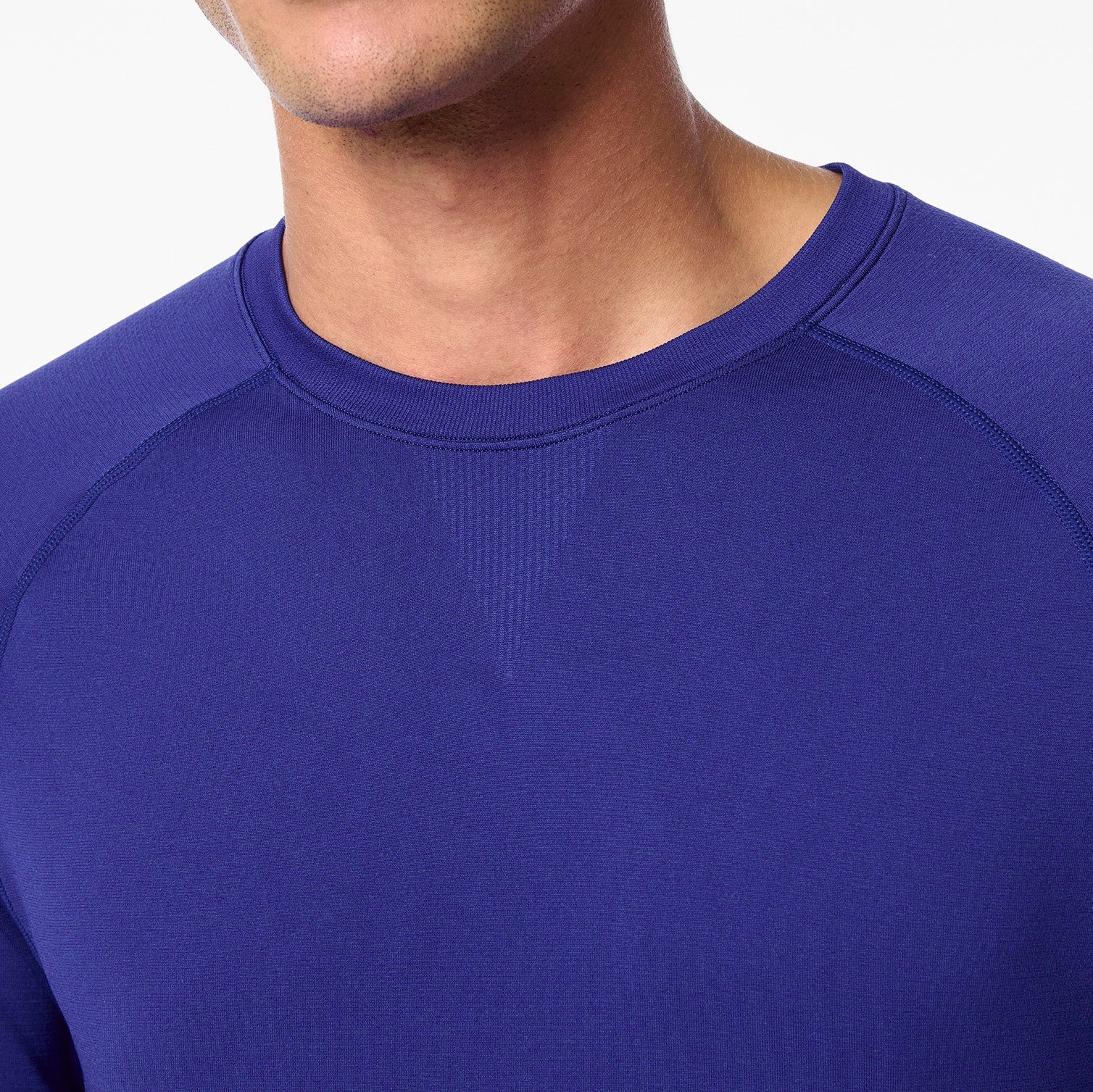 Makato Seamless Long-Sleeve Underscrub - Deep Royal Blue